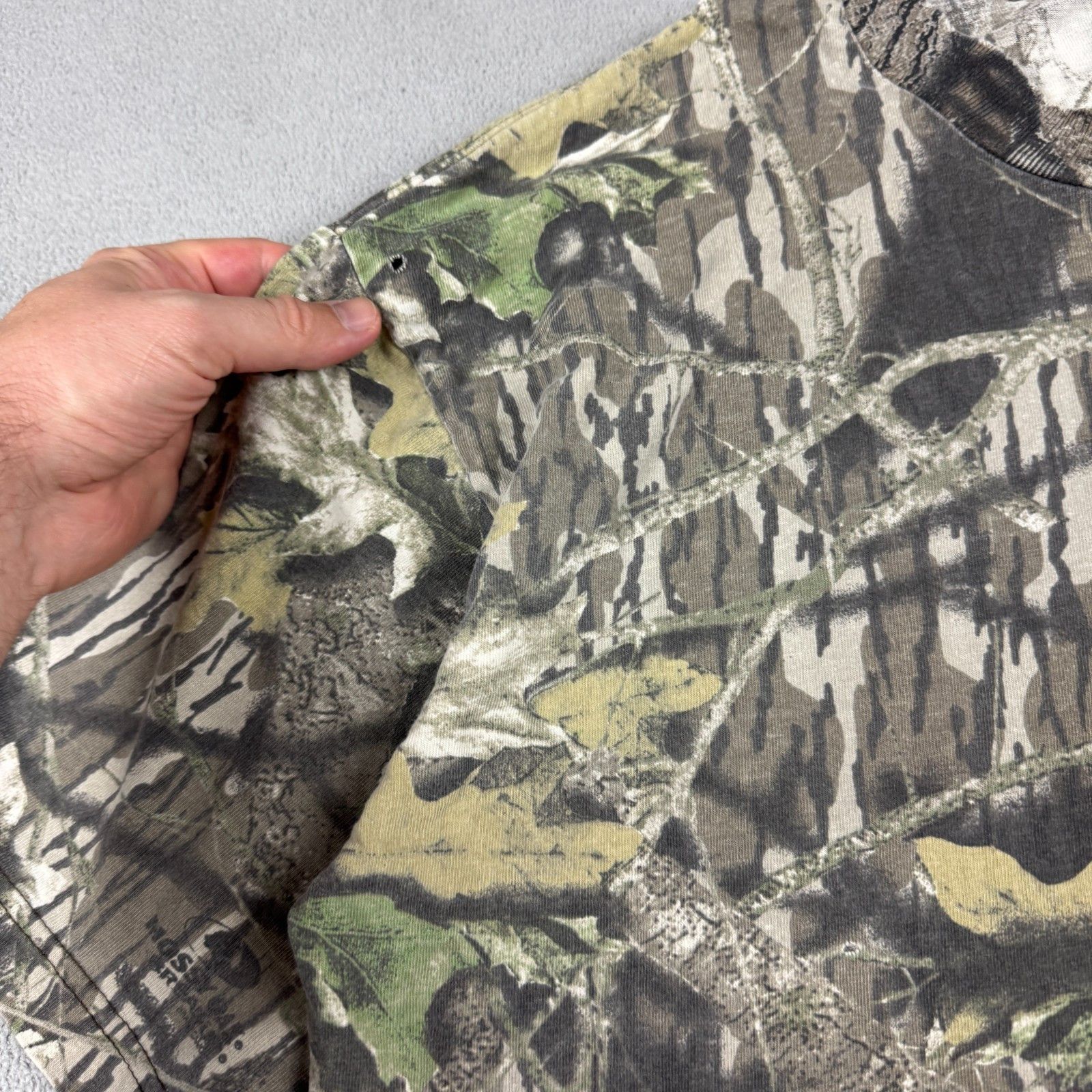 Realtree VTG Camo Pocket T-Shirt Distressed Boxy Realtree Mossy Oak Size US XL / EU 56 / 4 - 5 Thumbnail