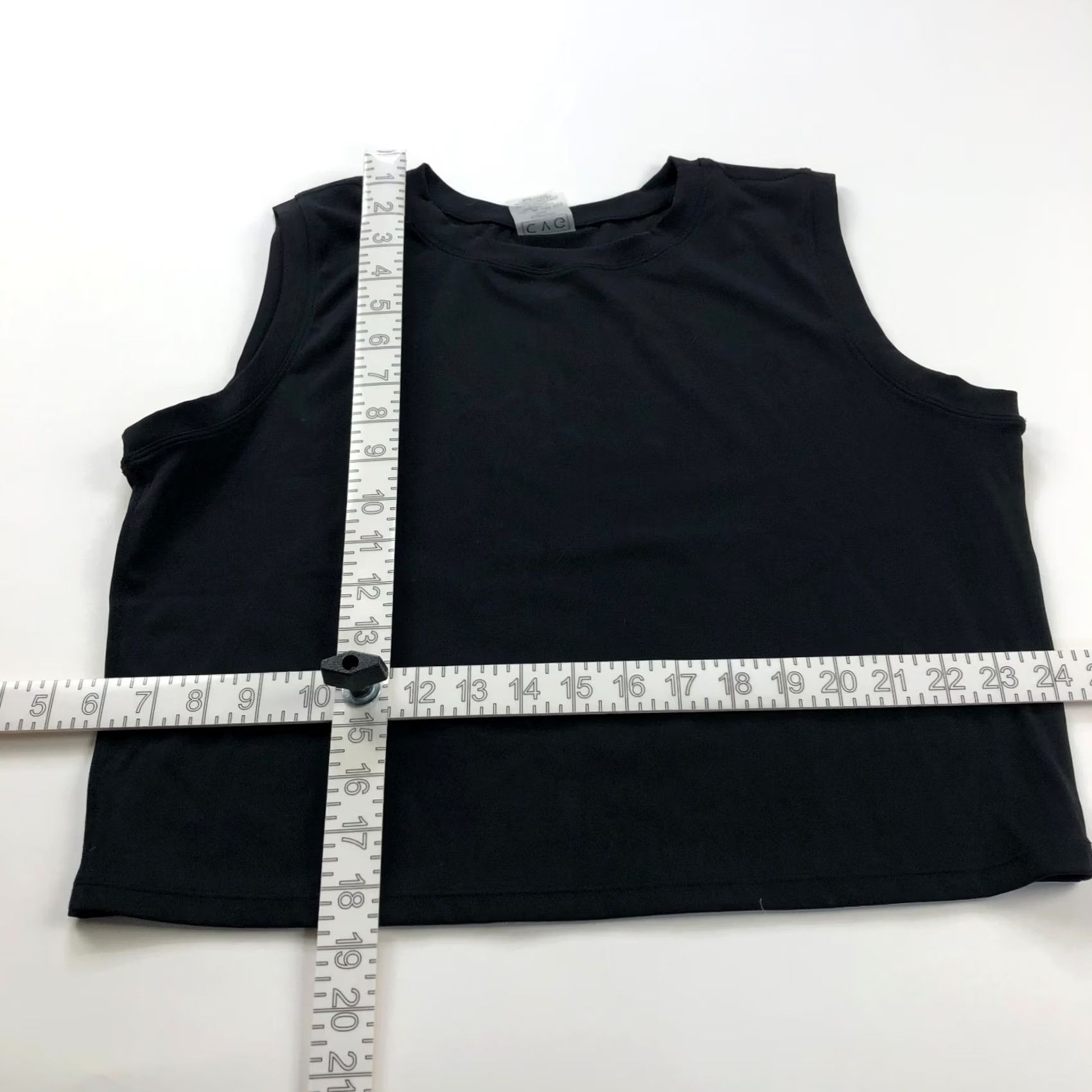 Vintage Constantly Varied Gear Tank Top XXL Black Nylon Crop Athleisure MINT Size XXL / US 16-18 / IT 52-54 - 2 Thumbnail