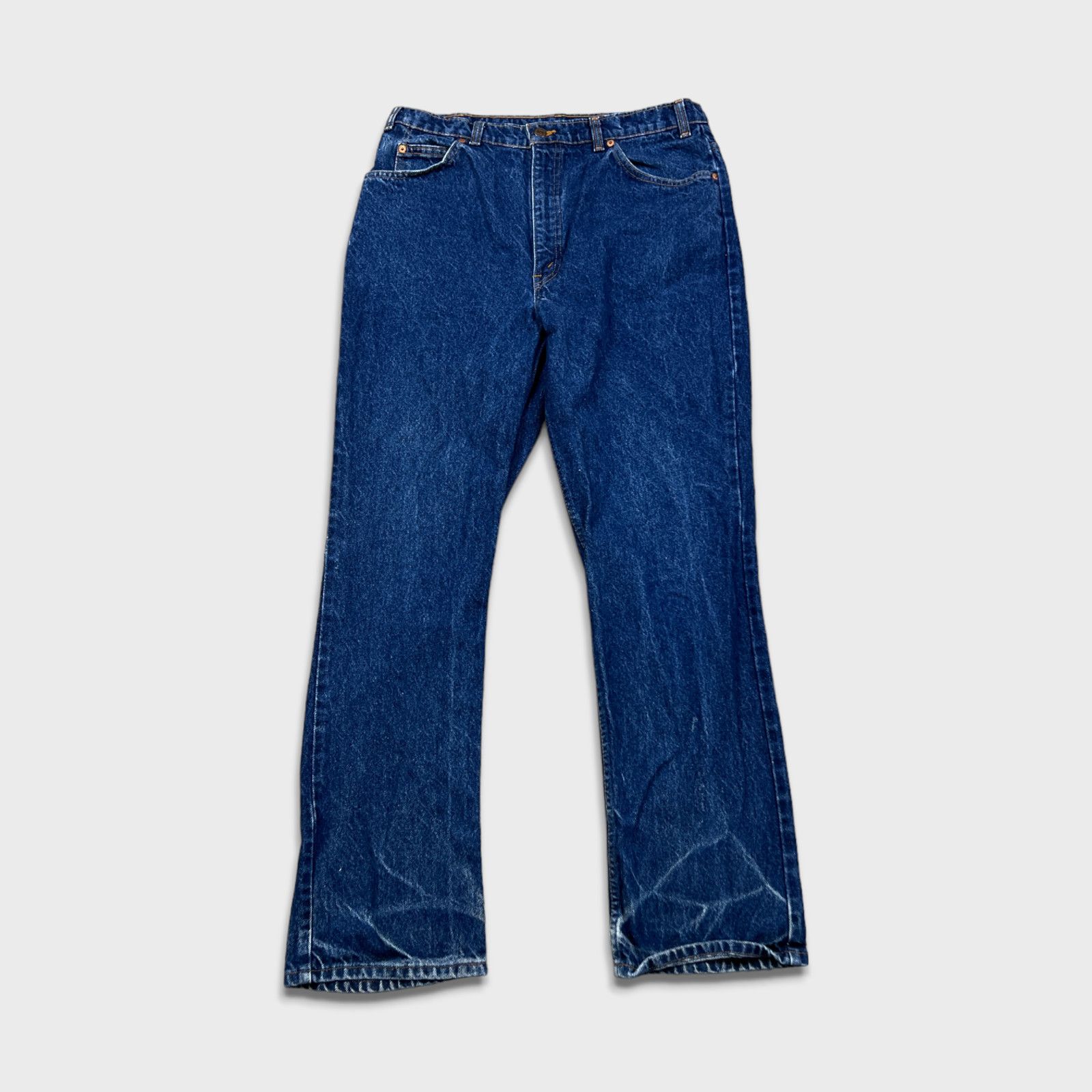 Levi's × Vintage Vintage Levi's 619 Jeans 33x30 Orange Tab Wide 90s Denim Size US 33 - 1 Thumbnail