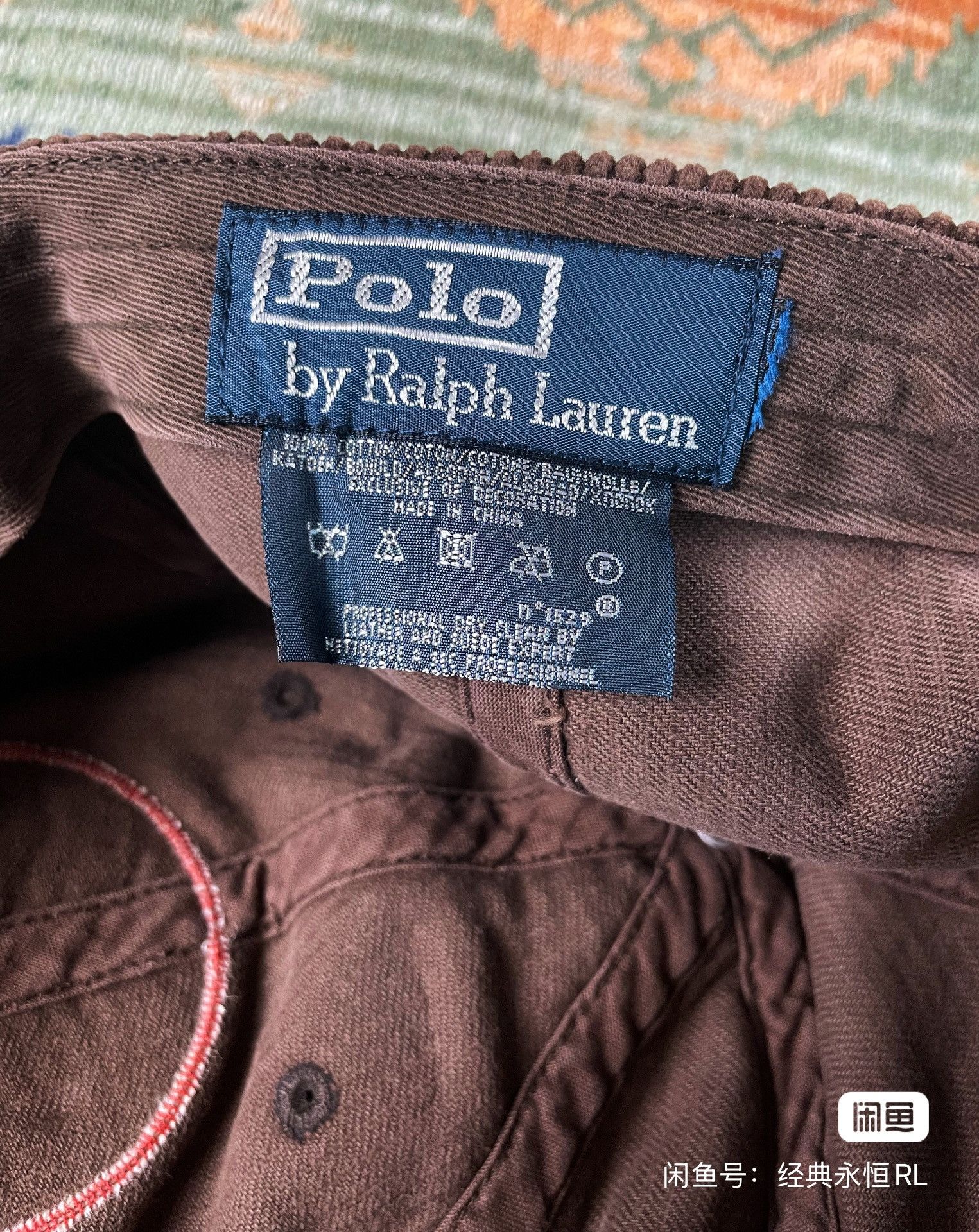 Polo Ralph Lauren Polo Ralph Lauren Ski Leather Corduroy Baseball Hat Cap Size ONE SIZE - 7 Thumbnail