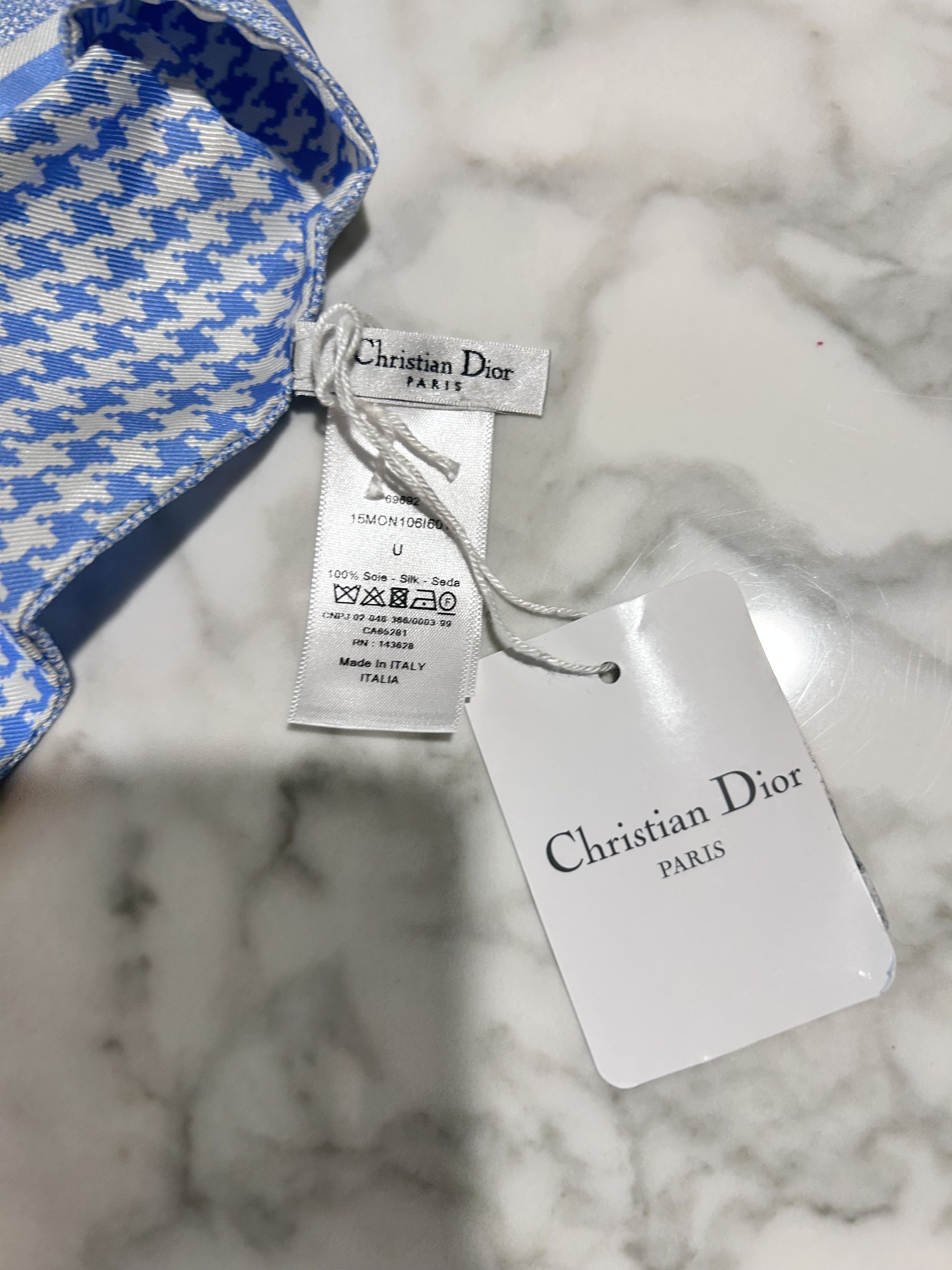 Dior Bleu montaigne bande Size ONE SIZE - 11 Thumbnail