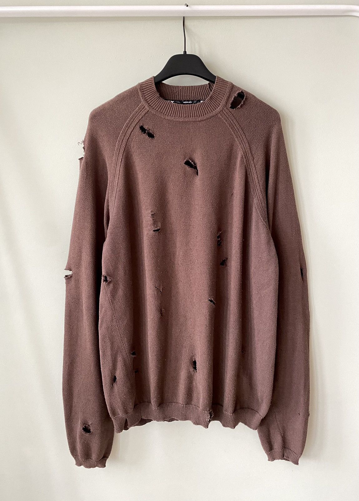 Oakley Oakley Vintage Custom made distressed damaged sweater y2k Size US L / EU 52-54 / 3 - 1 Thumbnail