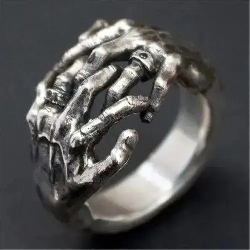 Japanese Brand Skeleton Hand Ring Size ONE SIZE - 1 Thumbnail