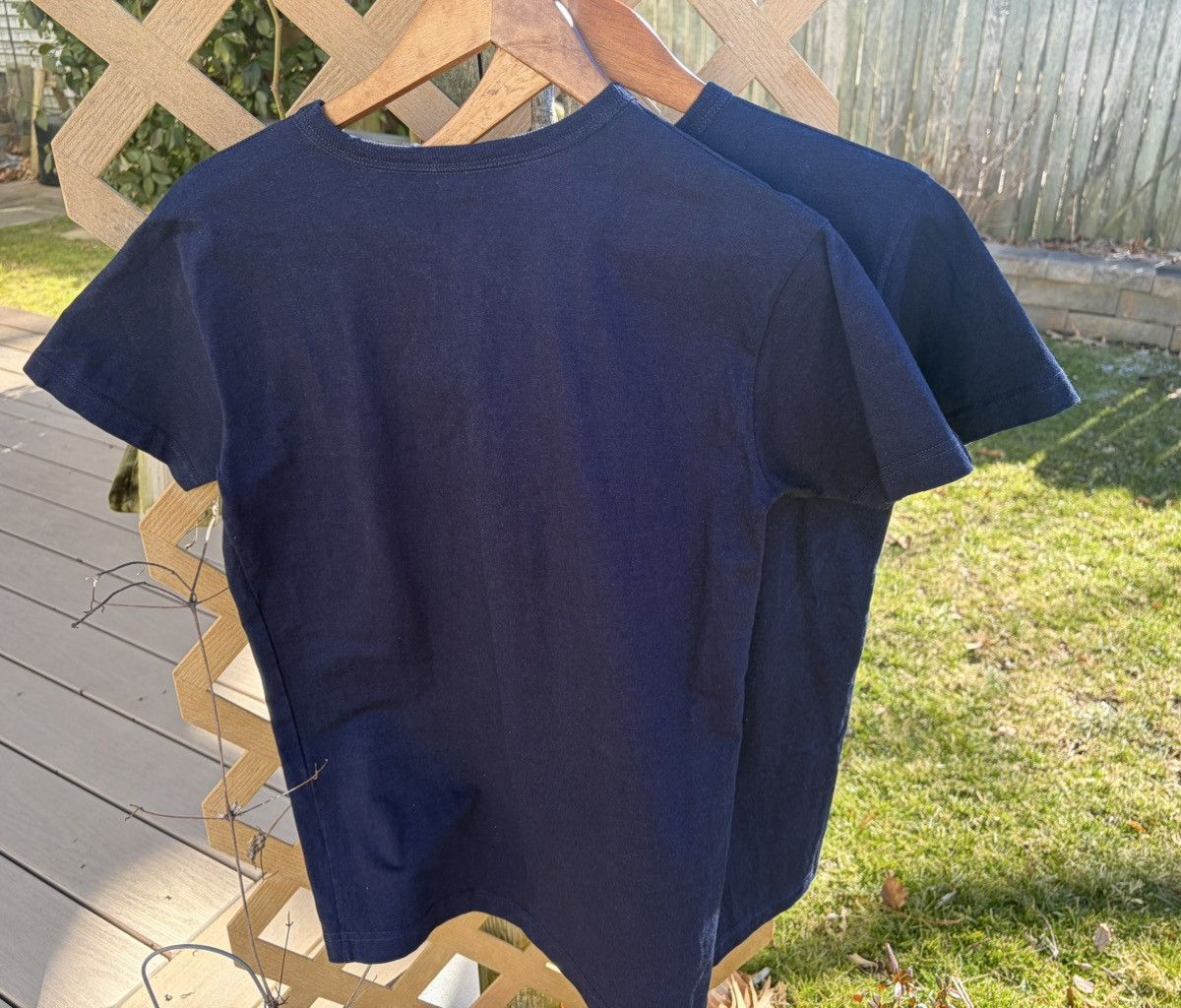 3sixteen 3Sixteen Heavyweight Indigo Pocket Tee 2-pack szM Size US M / EU 48-50 / 2 - 3 Thumbnail