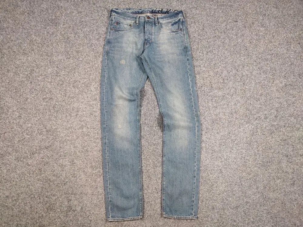 Polo Ralph Lauren Vintage 90s Polo Ralph Lauren Distressed Washed Denim Jeans Size US 31 - 4 Thumbnail