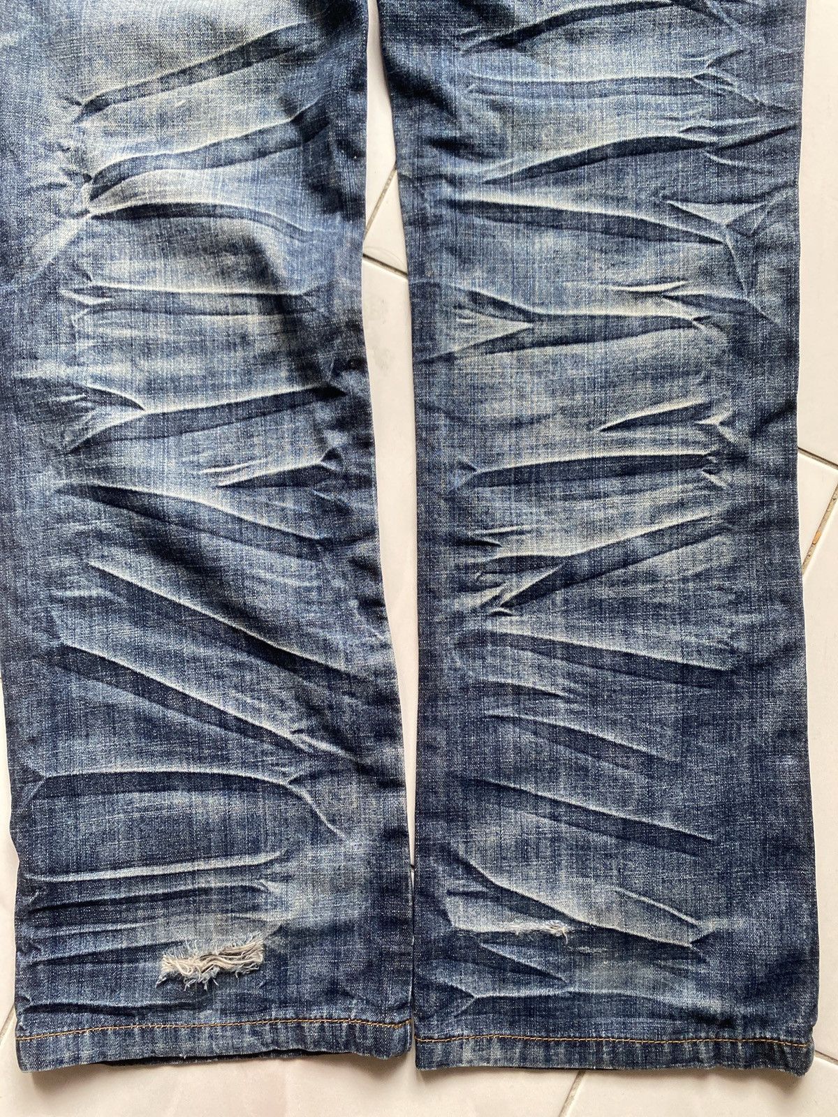 Japanese Brand × Seditionaries VINTAGE PUNK MINISTRY JAPAN BONDAGE DOUBLE WAIST JEANS RARE Size US 29 - 11 Thumbnail