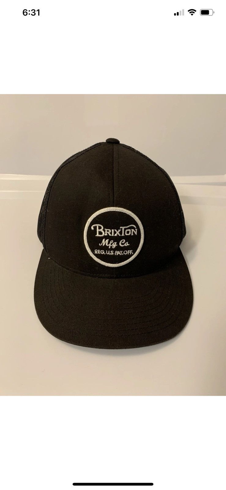 Brixton Brixton cap hat SnapBack black Size ONE SIZE - 3 Thumbnail