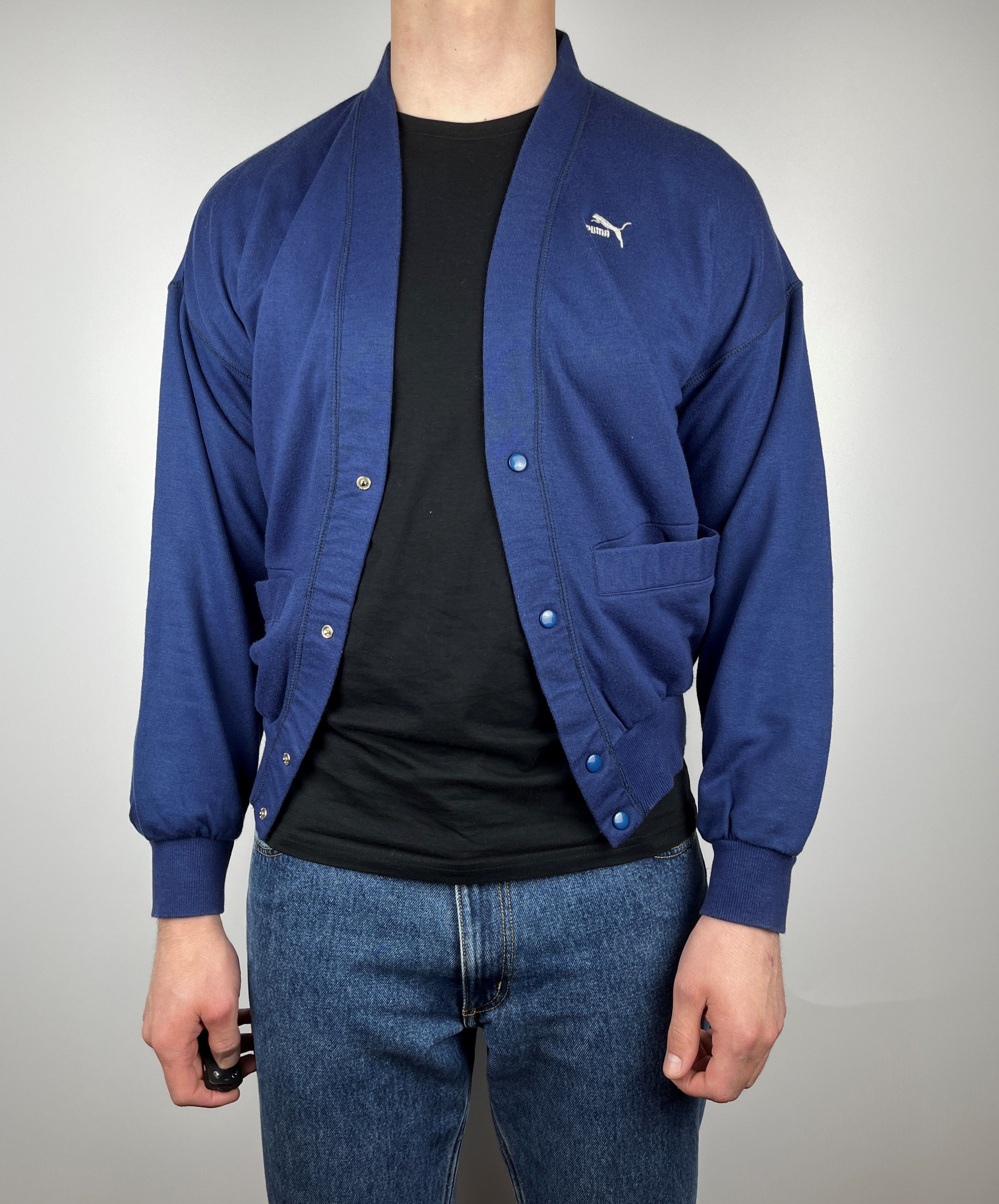 Puma 90's Puma Vintage Cardigan Size 5 fits to M Size US M / EU 48-50 / 2 - 3 Thumbnail