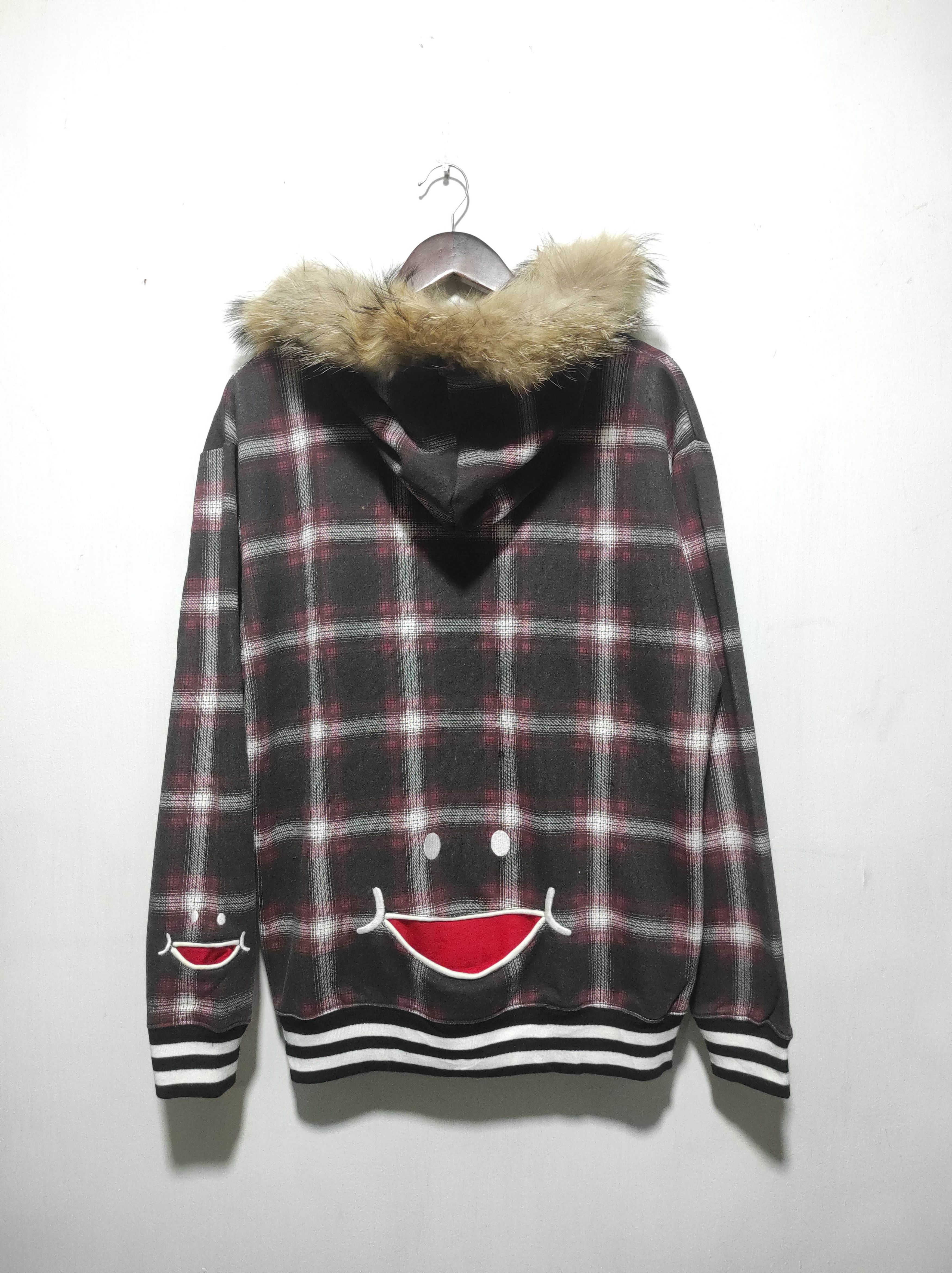Hysteric Glamour Ups Smile Plaid Zipper Fur Hoodie If Six Was Nine Lgb style Size US L / EU 52-54 / 3 - 18 Thumbnail
