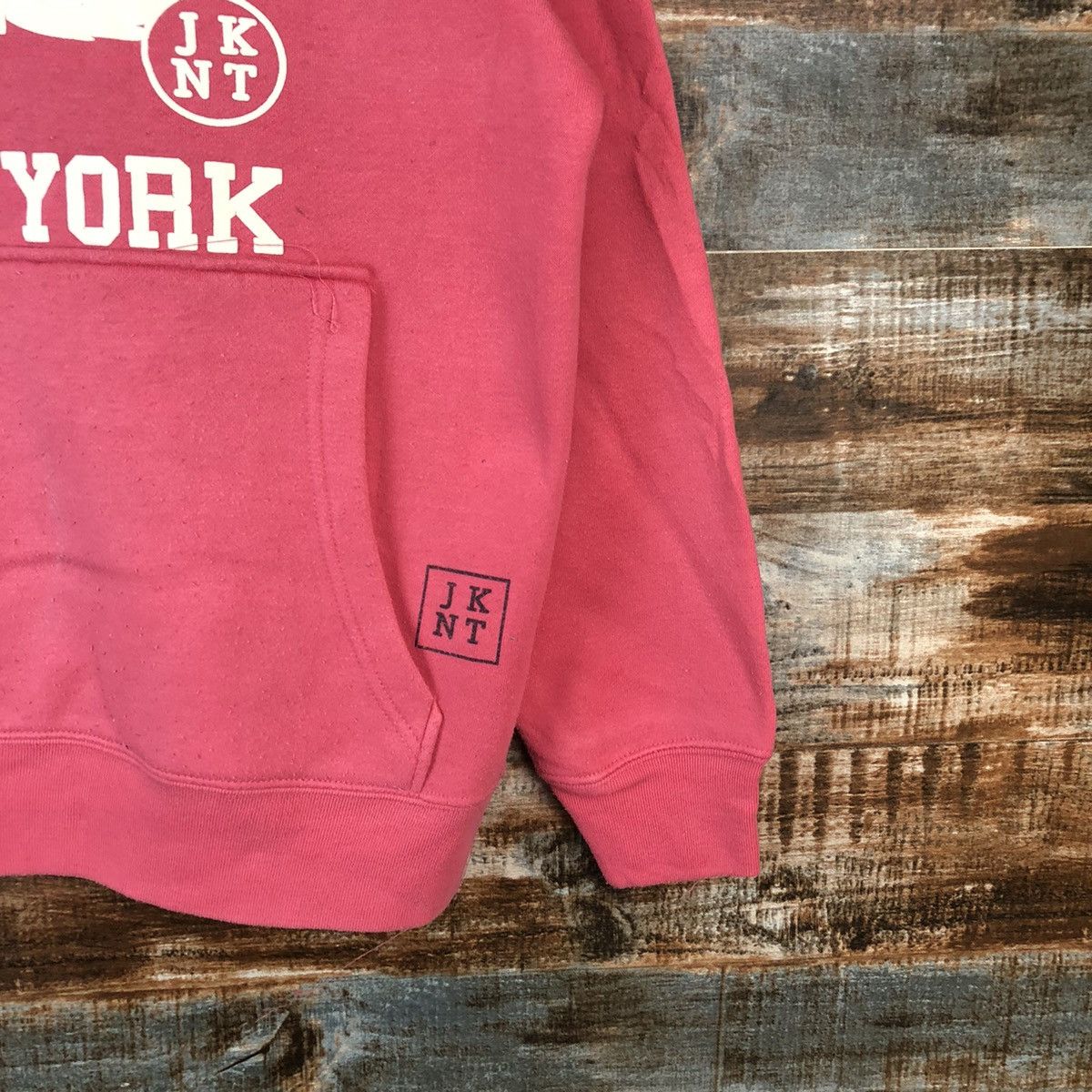 Japanese Brand BPKT11970 University New York Pink Hoodie #A2018 Size US S / EU 44-46 / 1 - 8 Thumbnail