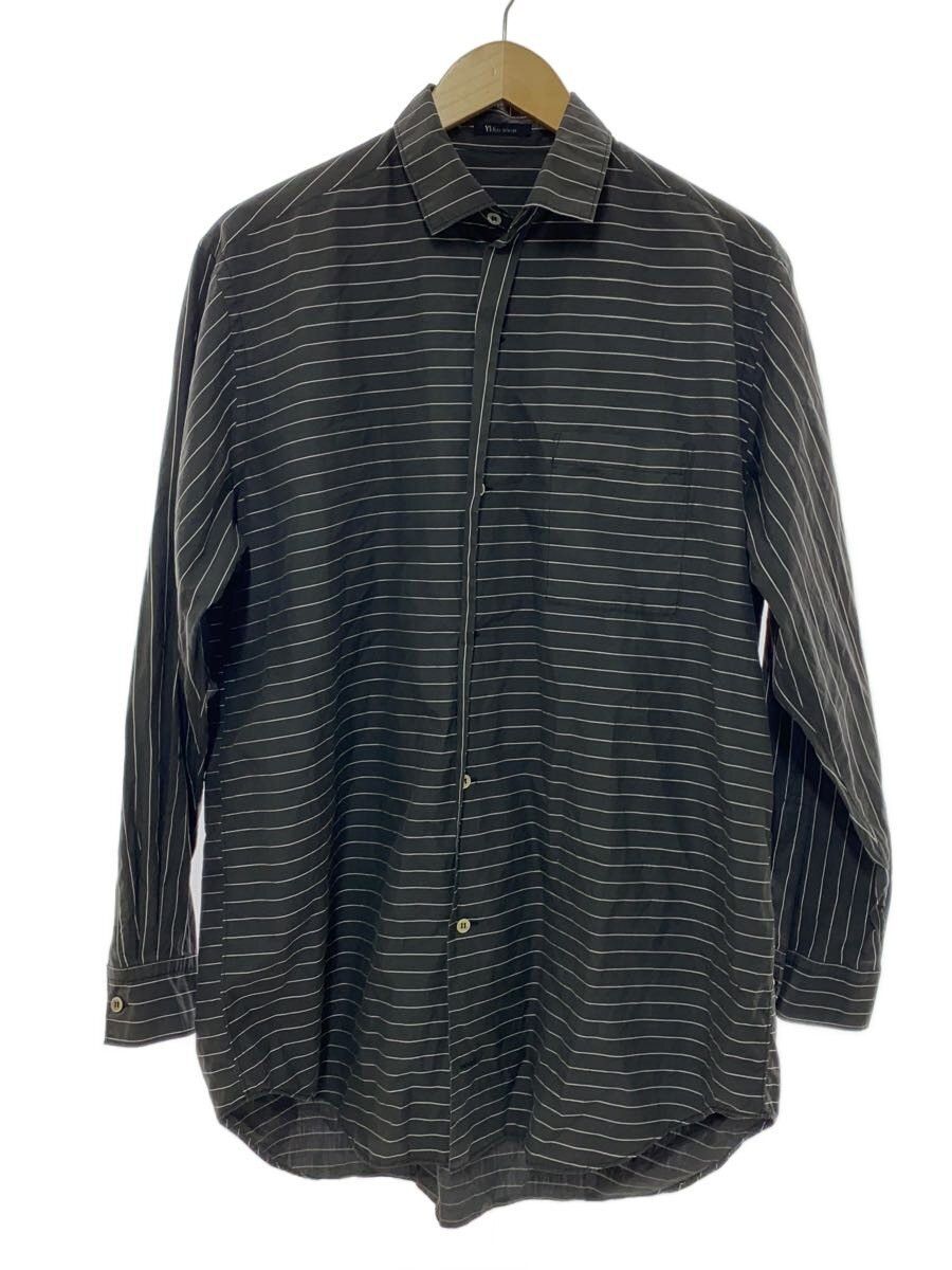 Yohji Yamamoto Asymmetric Striped Shirt Size US M / EU 48-50 / 2 - 1 Thumbnail