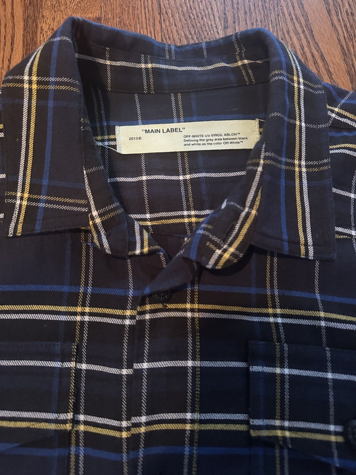 Off-White Off-White Flannel Size US S / EU 44-46 / 1 - 3 Thumbnail
