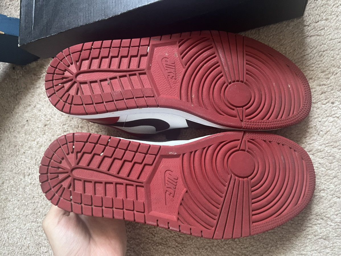 Jordan Brand Jordan 1 Low Black Toe (2019) Size US 11 / EU 44 - 2 Thumbnail