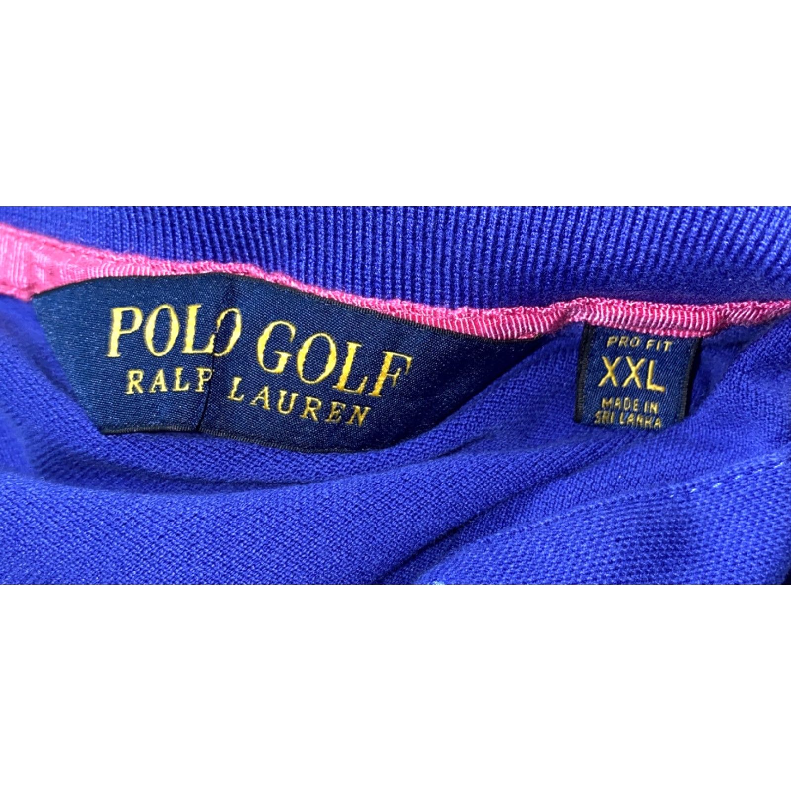 Polo Ralph Lauren Polo Ralph Lauren Polo Golf Shirt Mens 2XL Blue Short Sleeve Golf Polo Shirt Regular Fit Size 2XL Size US XXL / EU 58 / 5 - 5 Thumbnail