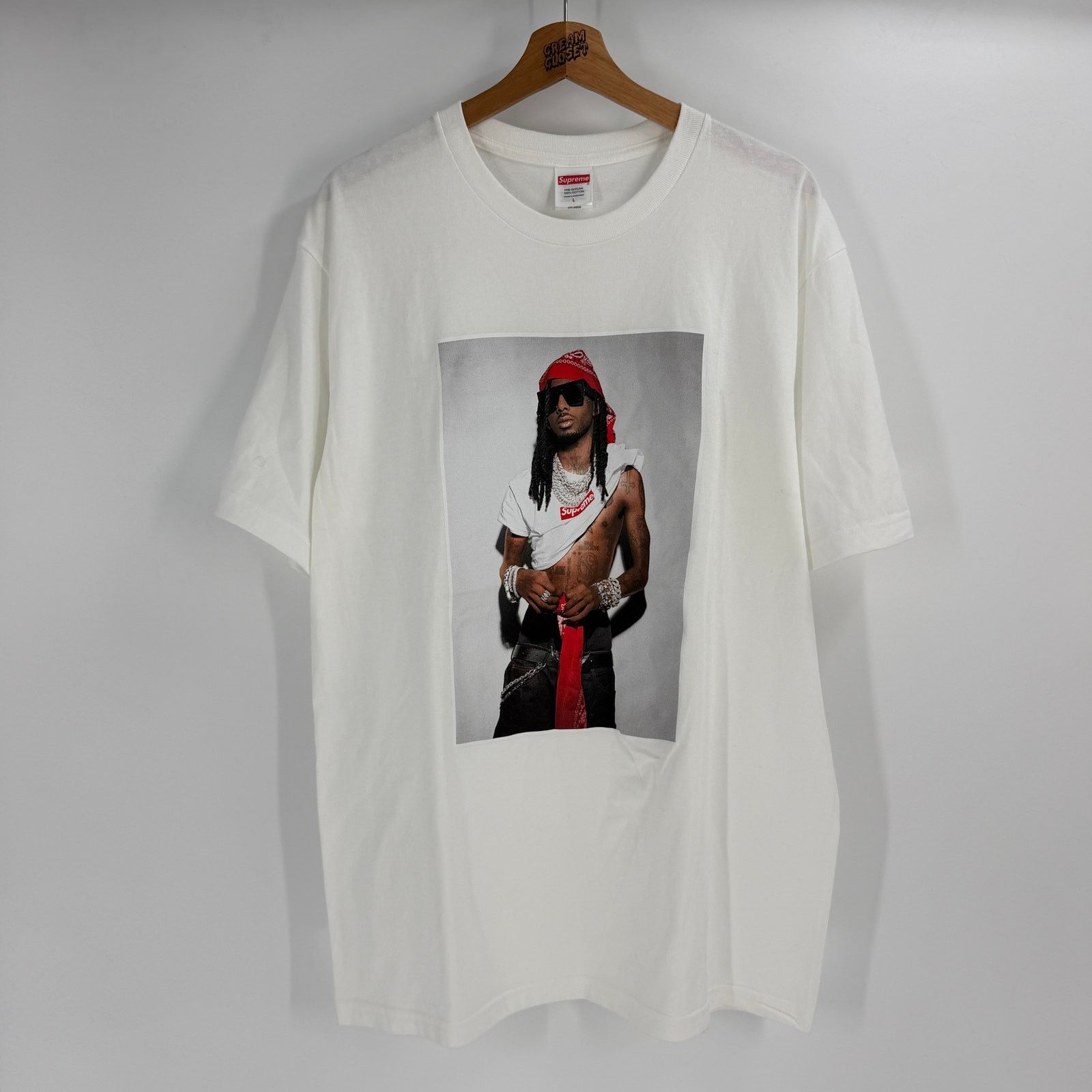 Supreme 2003 Supreme Terry Richardson White Tee L Photo Art Film