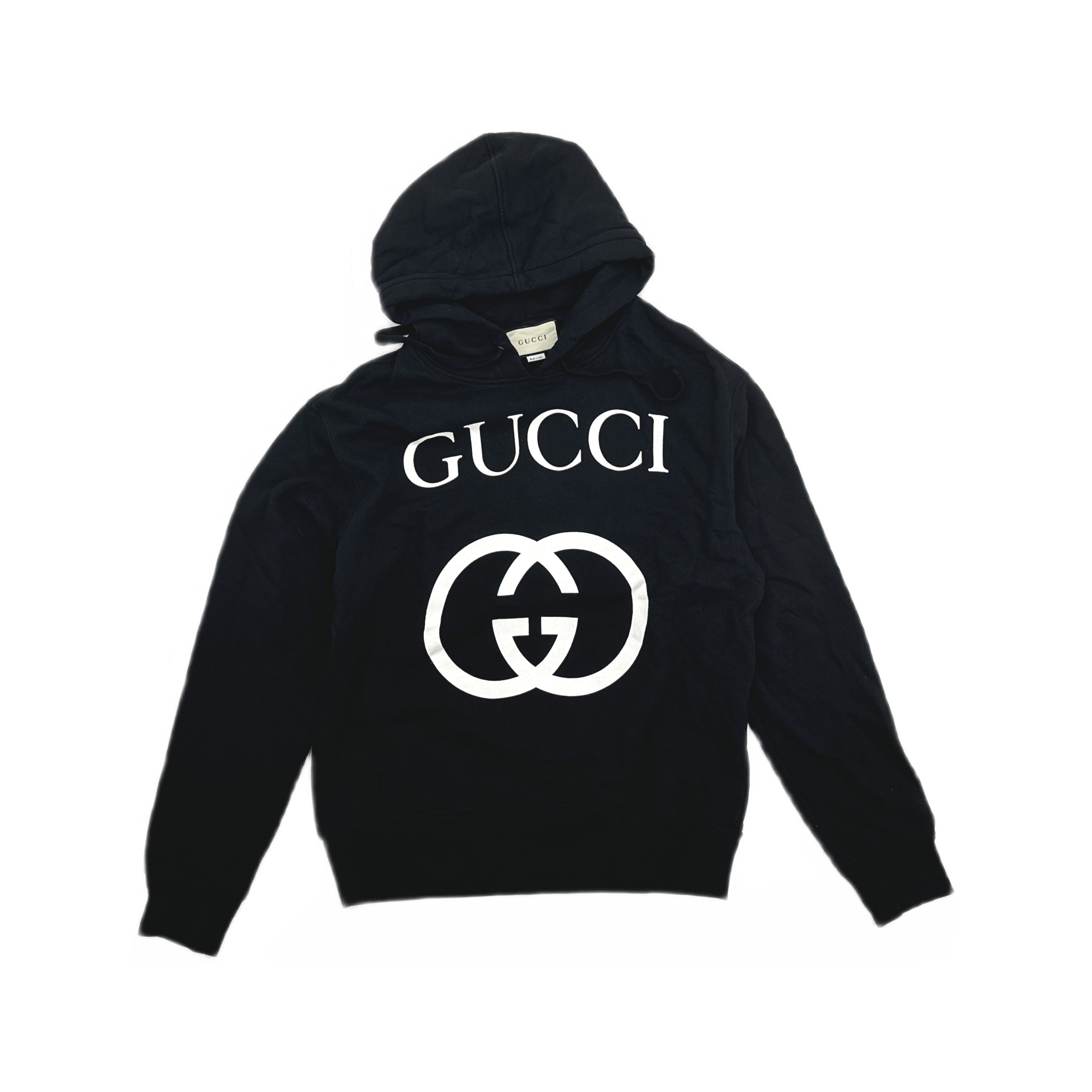 Gucci Gucci Logo Hoodie Size M Size US M / EU 48-50 / 2 - 1 Thumbnail