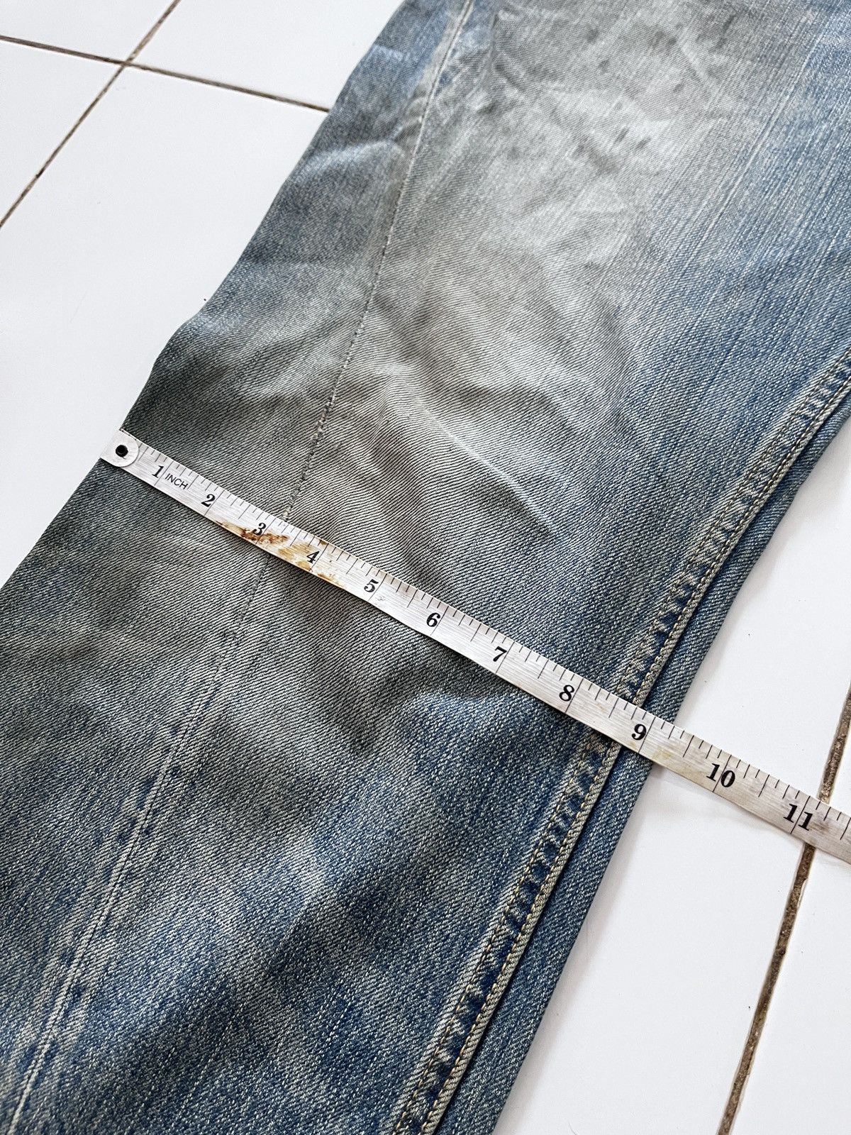 FCUK JAPANESE FCUK FADED JEANS Size US 34 / EU 50 - 16 Thumbnail