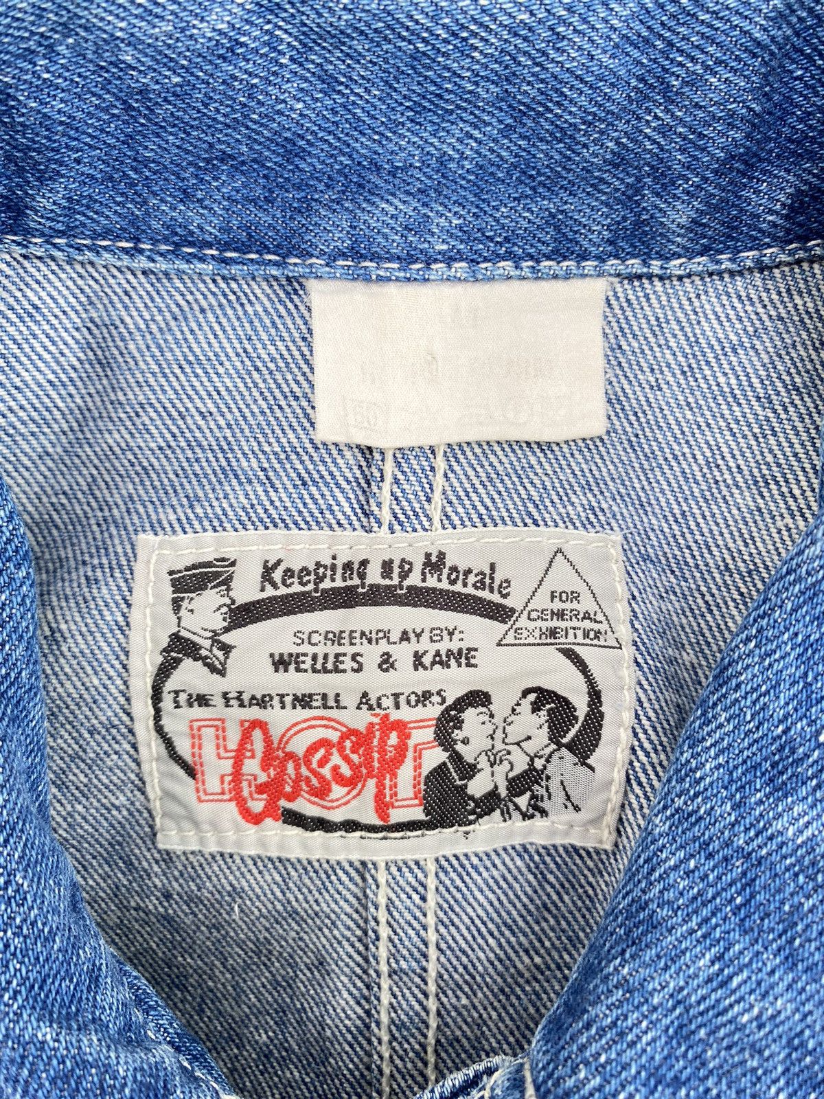 Vintage Hot Gossip denim work jacket Size US XL / EU 56 / 4 - 14 Thumbnail