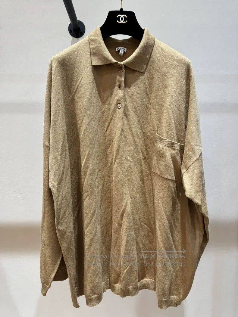 Loewe LOEWE Camel polo neck knitted sweater, size M, simple coll Size US M / EU 48-50 / 2 - 1 Thumbnail