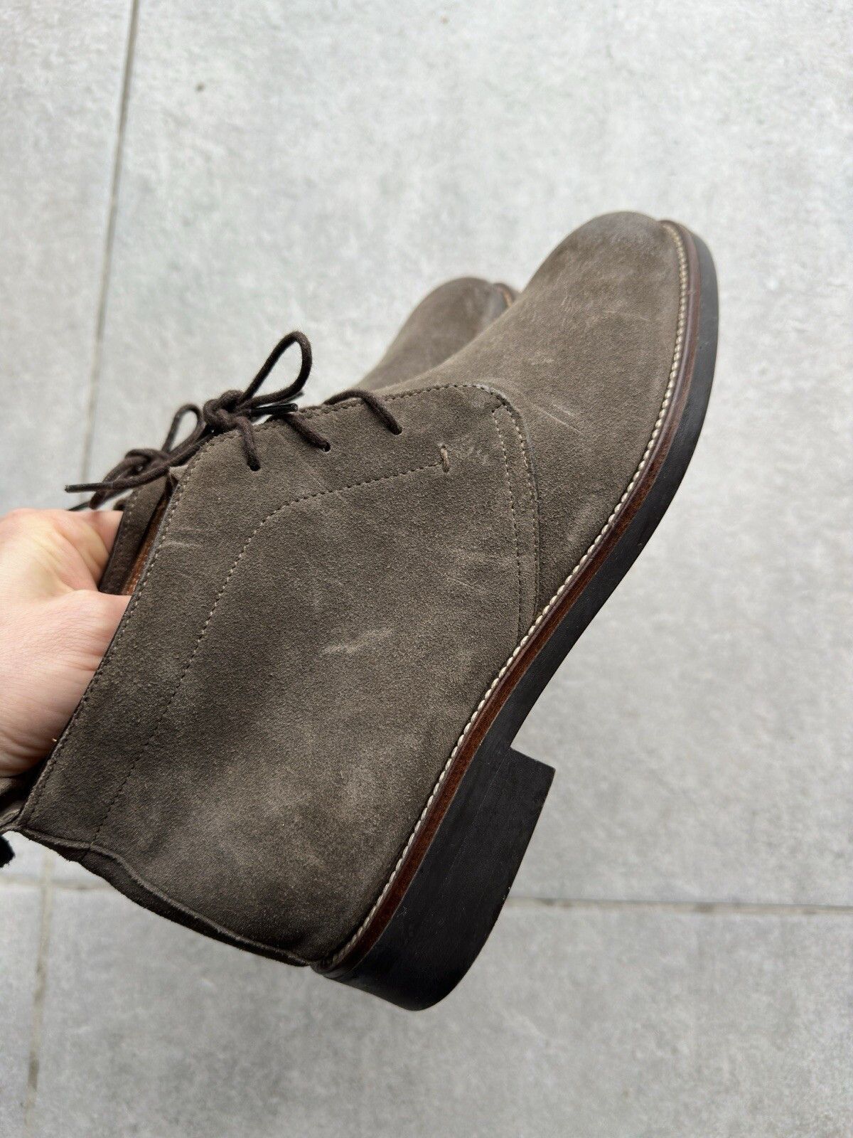 Massimo Dutti Massimo Dutti Suede Mens Brogue Oxford Boots size 41 Size US 8 / EU 41 - 10 Thumbnail
