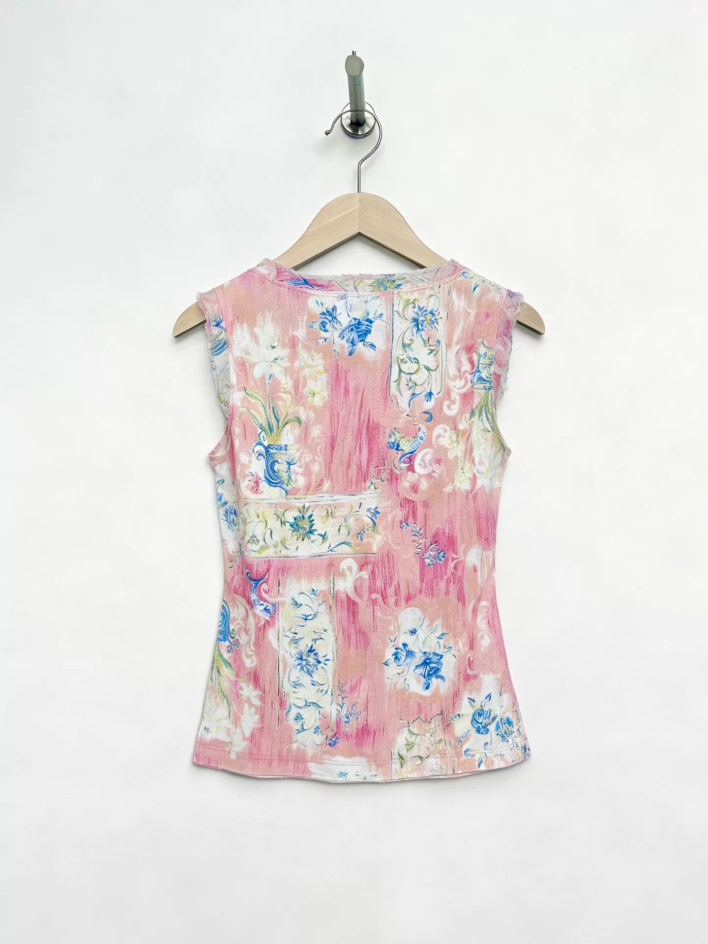 Issey Miyake Issey Miyake 1980s White Label Tank Top Size XS / US 0-2 / IT 36-38 - 2 Thumbnail