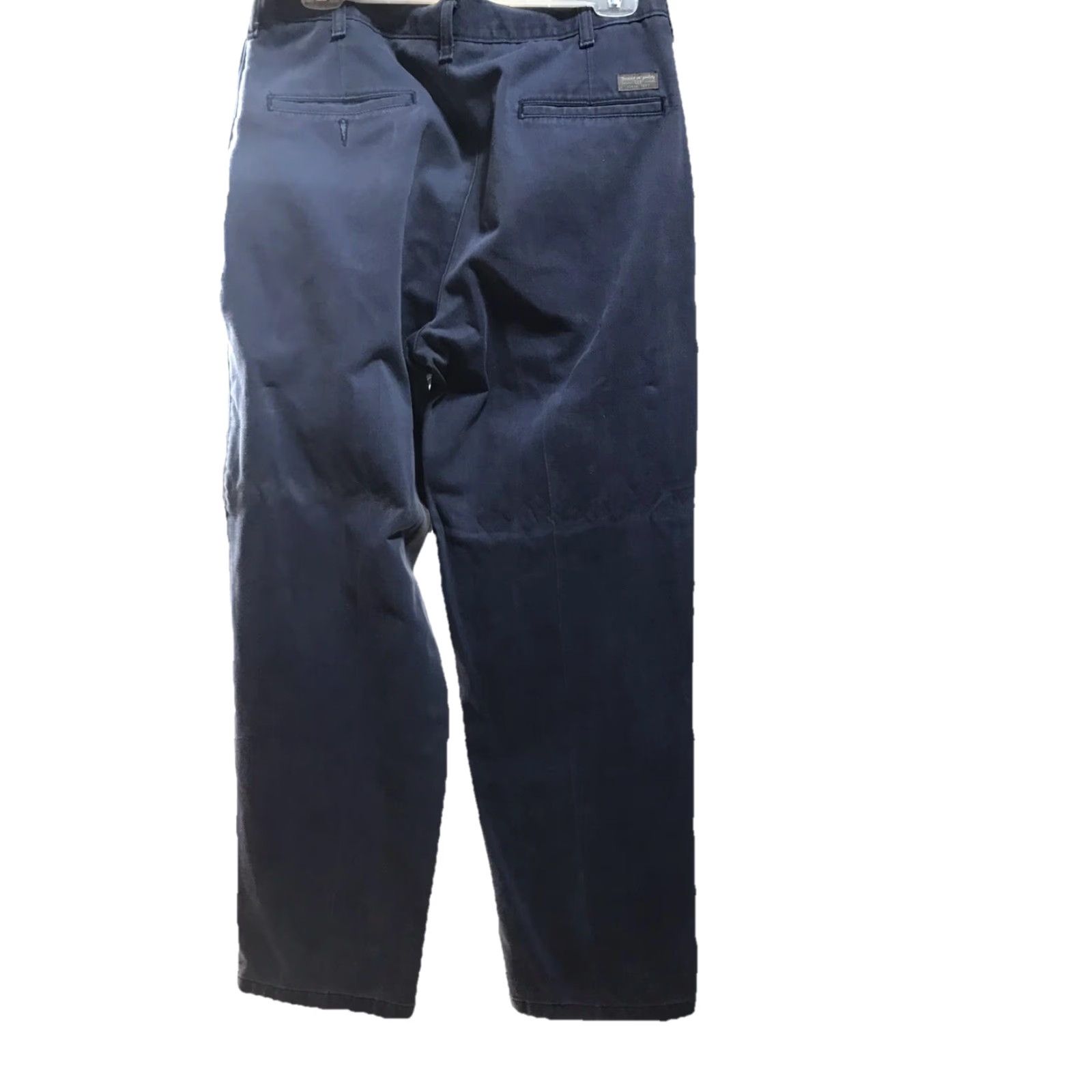 Lee VINTAGE Lee Men's Cotton Dress Pants Size 34x32 Blue Size US 34 / EU 50 - 2 Thumbnail