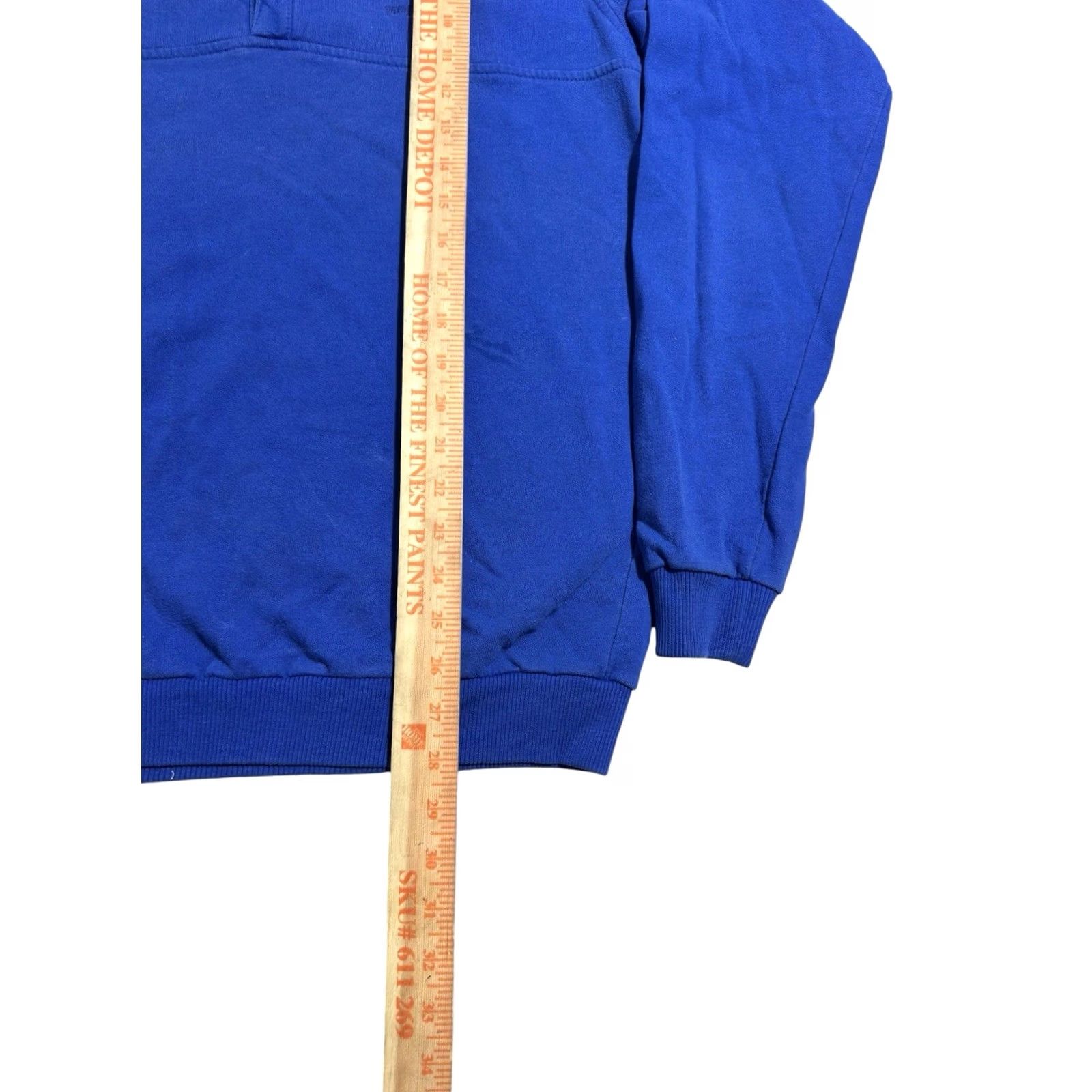 Patagonia VINTAGE Patagonia Blue Long Sleeve Henley Sweatshirt Men’s Sz L 90s Size US L / EU 52-54 / 3 - 6 Thumbnail