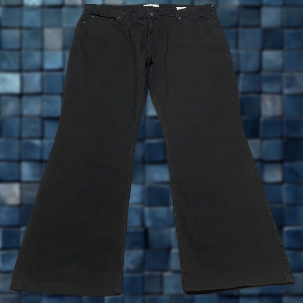 Levi's Levi's 512 Jeans Women's Plus Dark Wash Black Denim Bootcut High Rise 24 Size 42" / US 20 - 1 Thumbnail