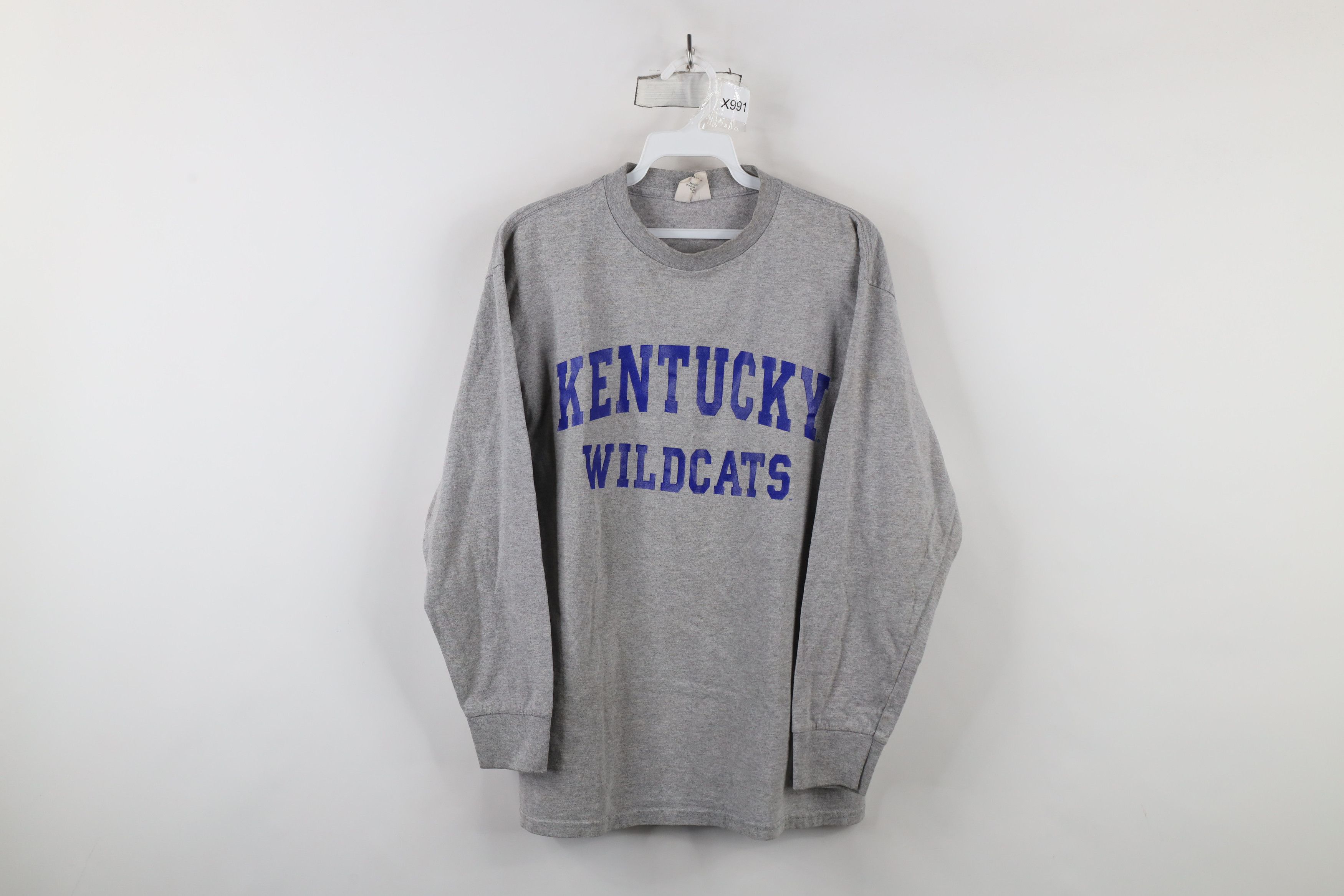 Vintage Vintage 90s University of Kentucky Long Sleeve T-Shirt USA Size US M / EU 48-50 / 2 - 1 Thumbnail