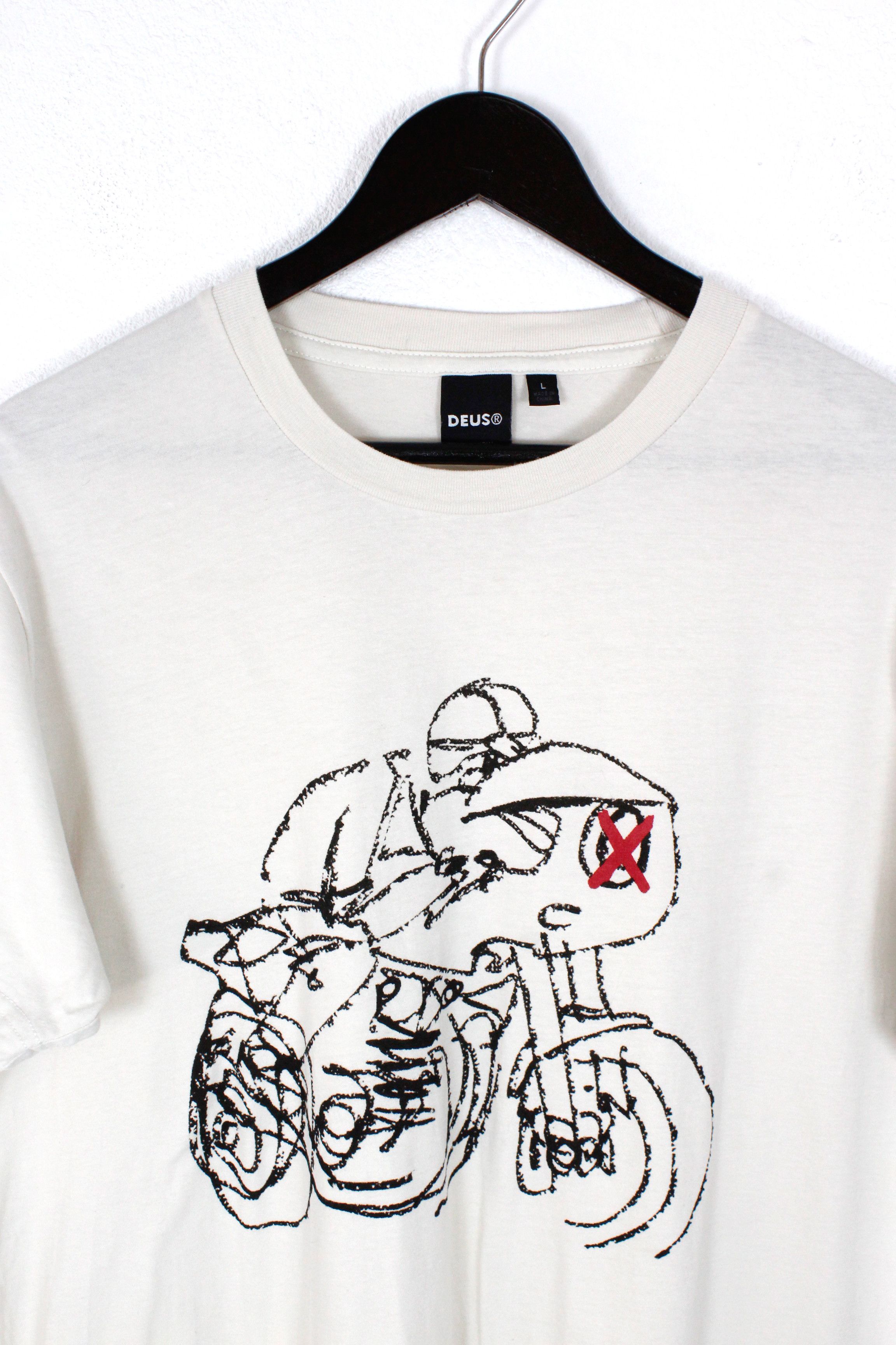 Deus Ex Machina × West Coast Choppers Deus Ex Machina Riding Graphic Tee T-shirt Size US L / EU 52-54 / 3 - 2 Thumbnail