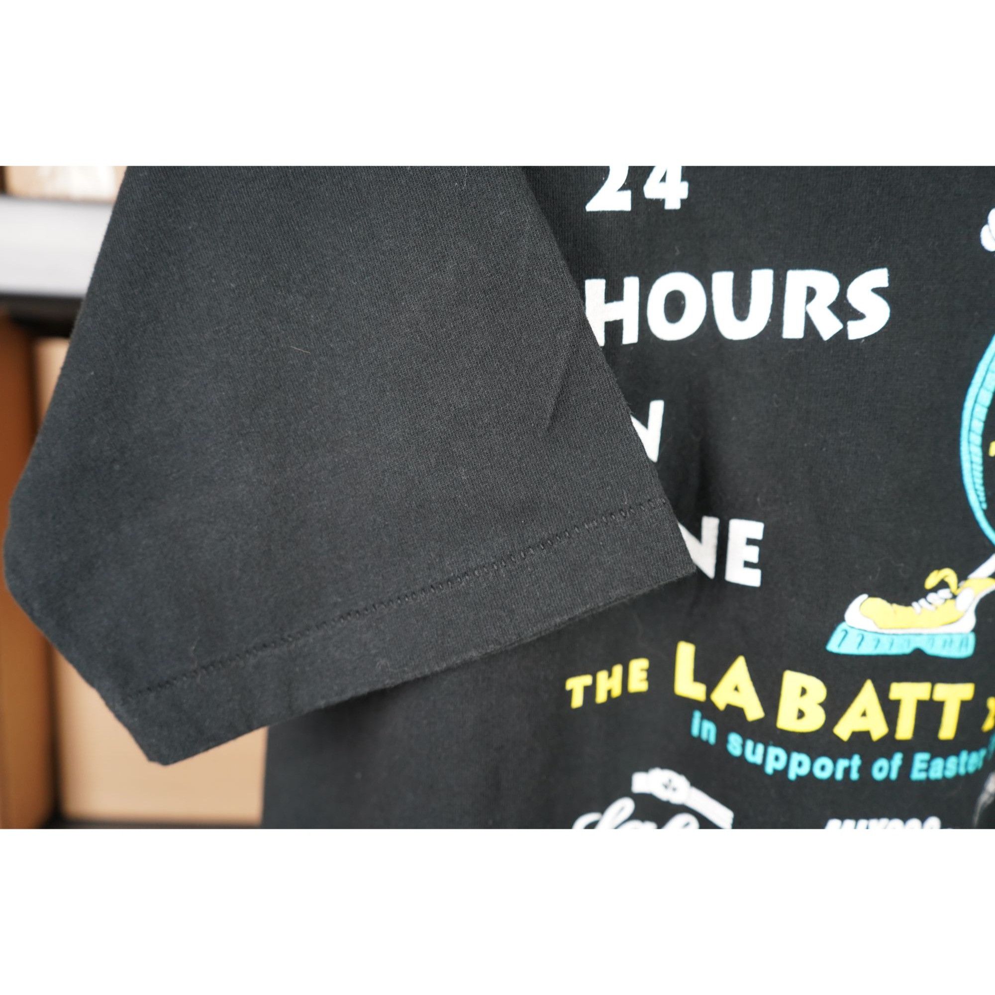 Vintage Black Vintage Labatt Event Tshirt Men's XL 100% Cotton #463 Size US XL / EU 56 / 4 - 4 Thumbnail