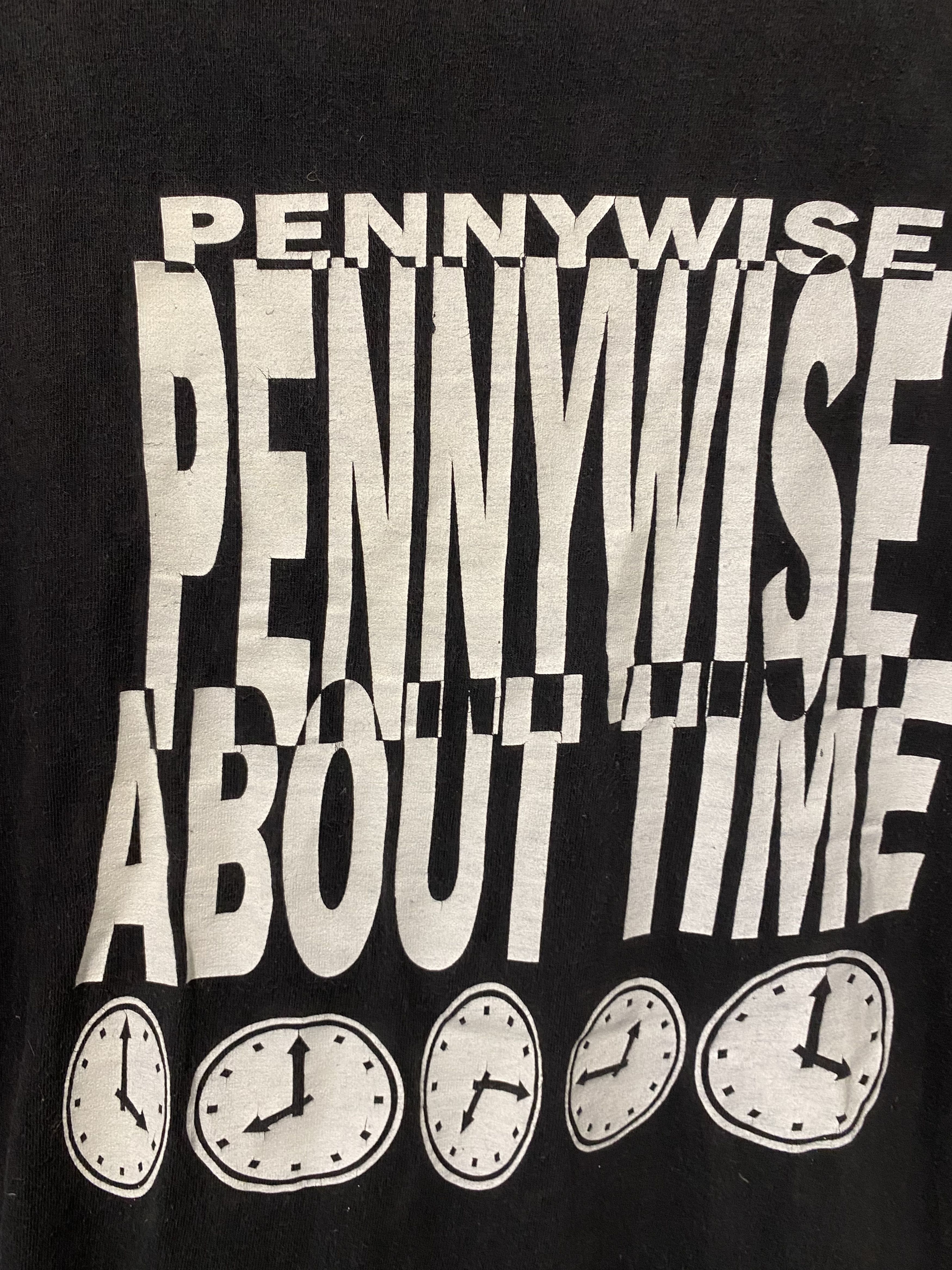 Vintage 1995 Pennywise About time t-shirt
