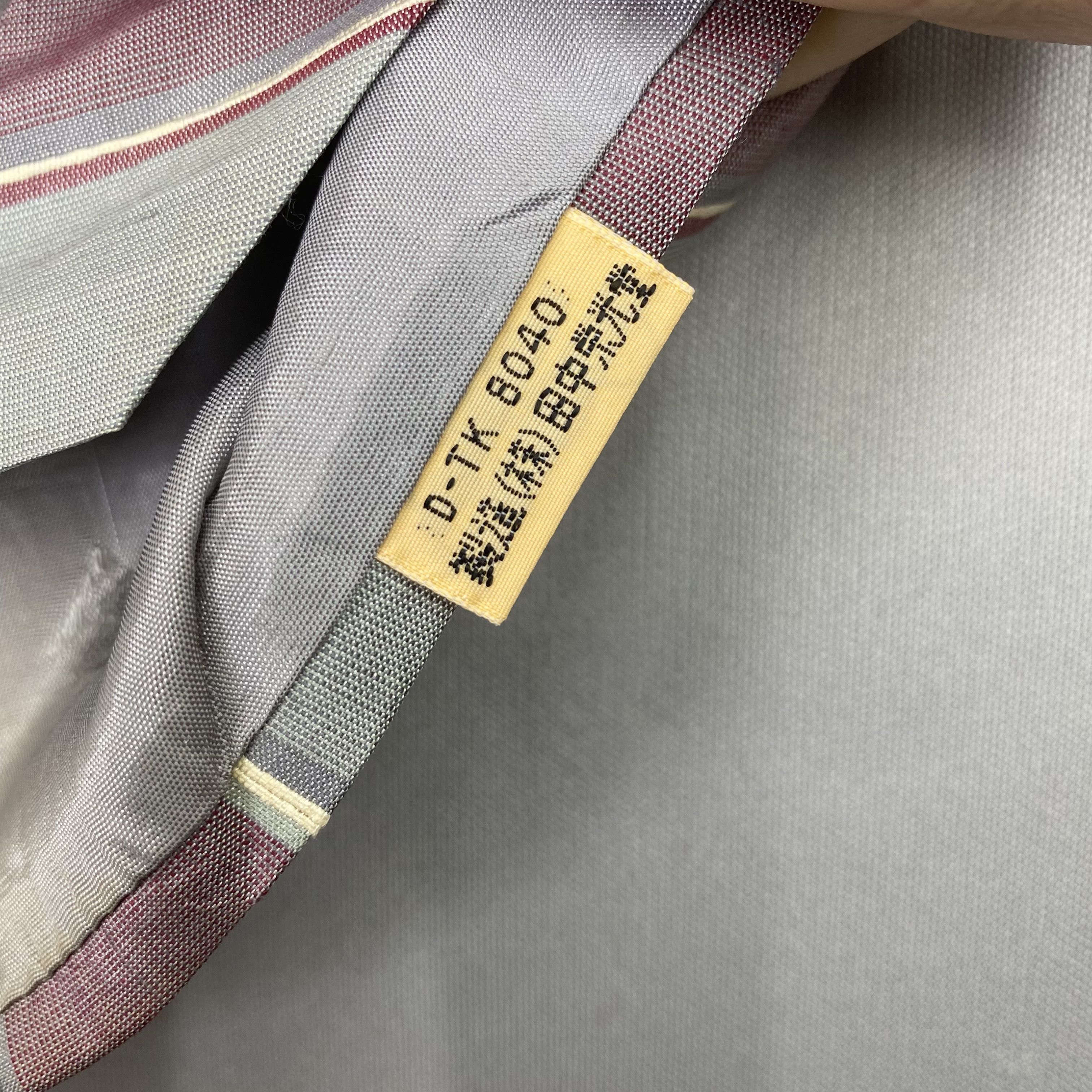 Issey Miyake Vintage Issey Miyake SILK Necktie Cravate Pure Silk Neck Tie Size ONE SIZE - 7 Thumbnail