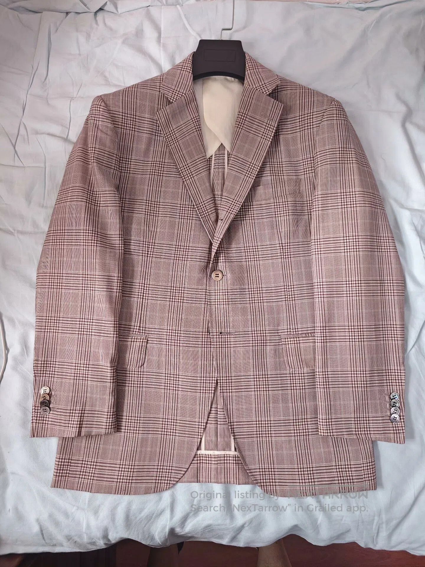 Ermenegildo Zegna Custom Italian Wool Silk Blazer. Size US M / EU 48-50 / 2 - 5 Thumbnail