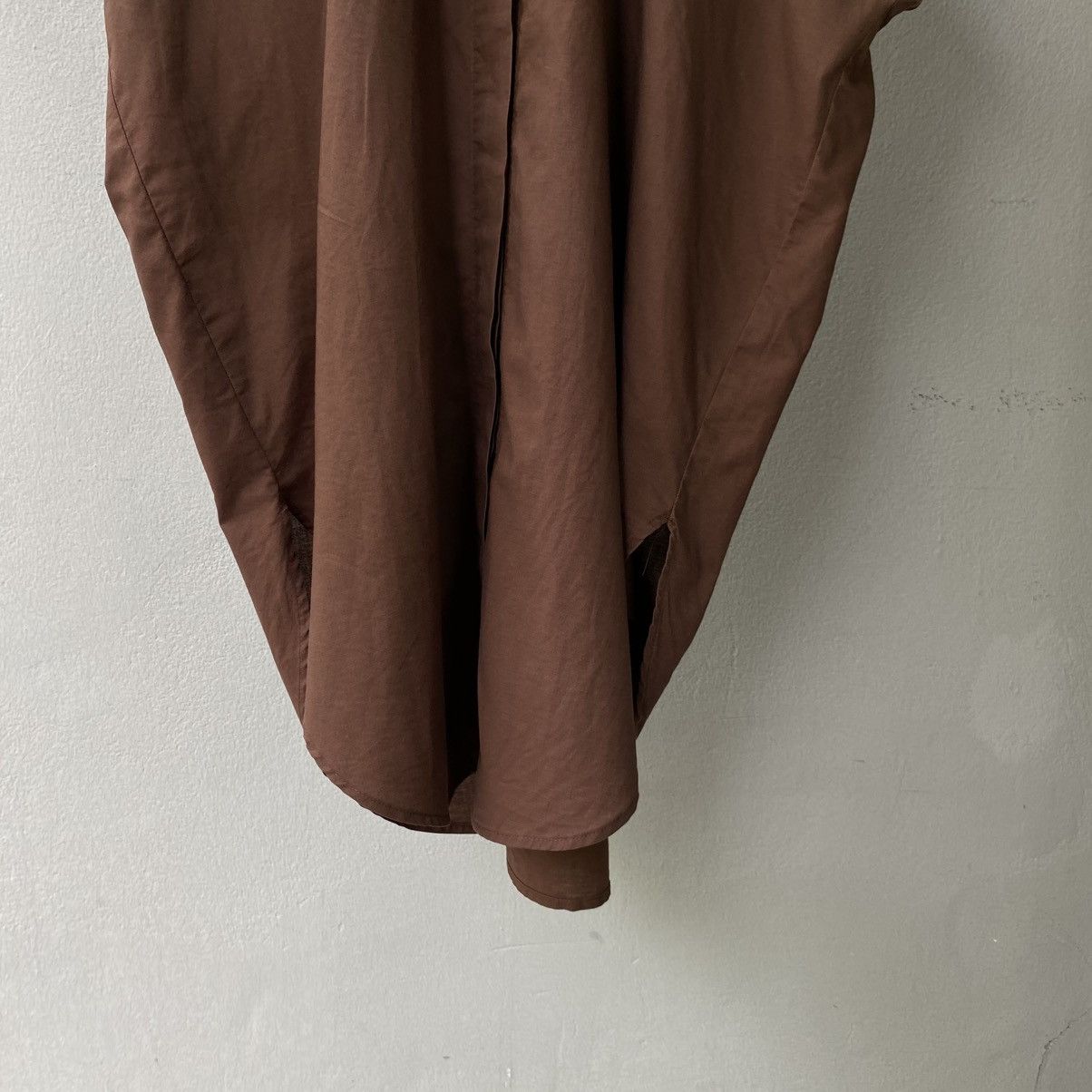 Norma Kamali Norma Kamali Brown Cap Sleeve Shirt Size M / US 6-8 / IT 42-44 - 17 Thumbnail