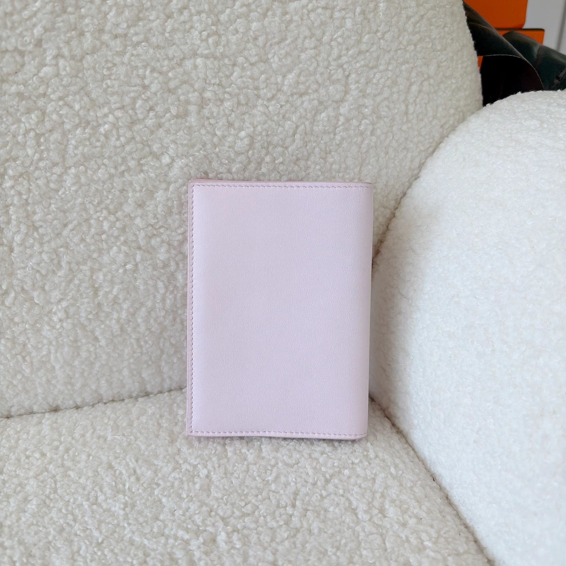 Dior Dior Salon Médaillon Pink Passport Holder 7283 Size ONE SIZE - 2 Thumbnail