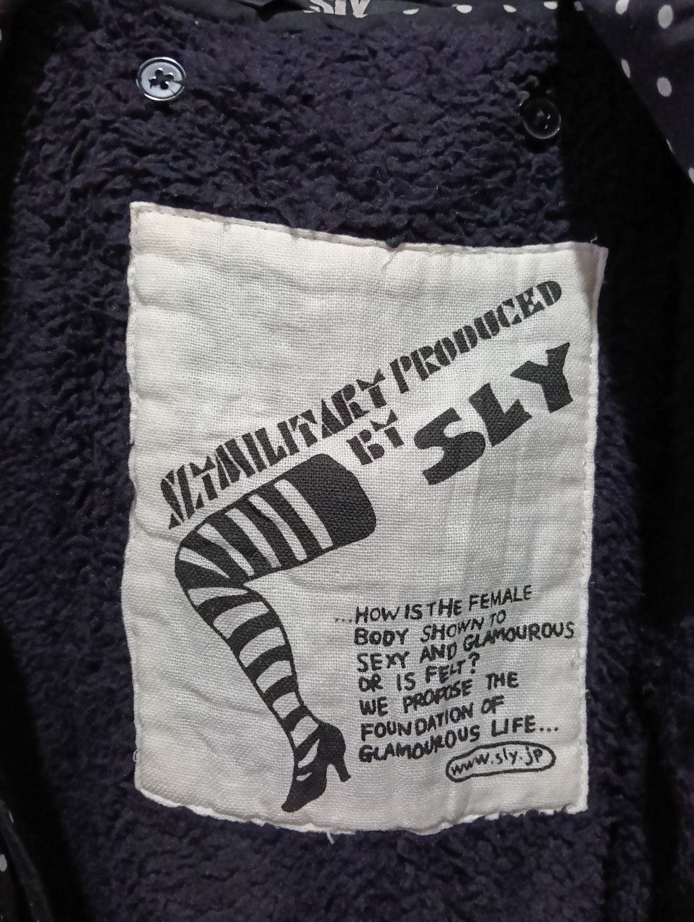 SLY SLY Military by SLY Japan Polkadot Fur Jacket Size M / US 6-8 / IT 42-44 - 13 Thumbnail