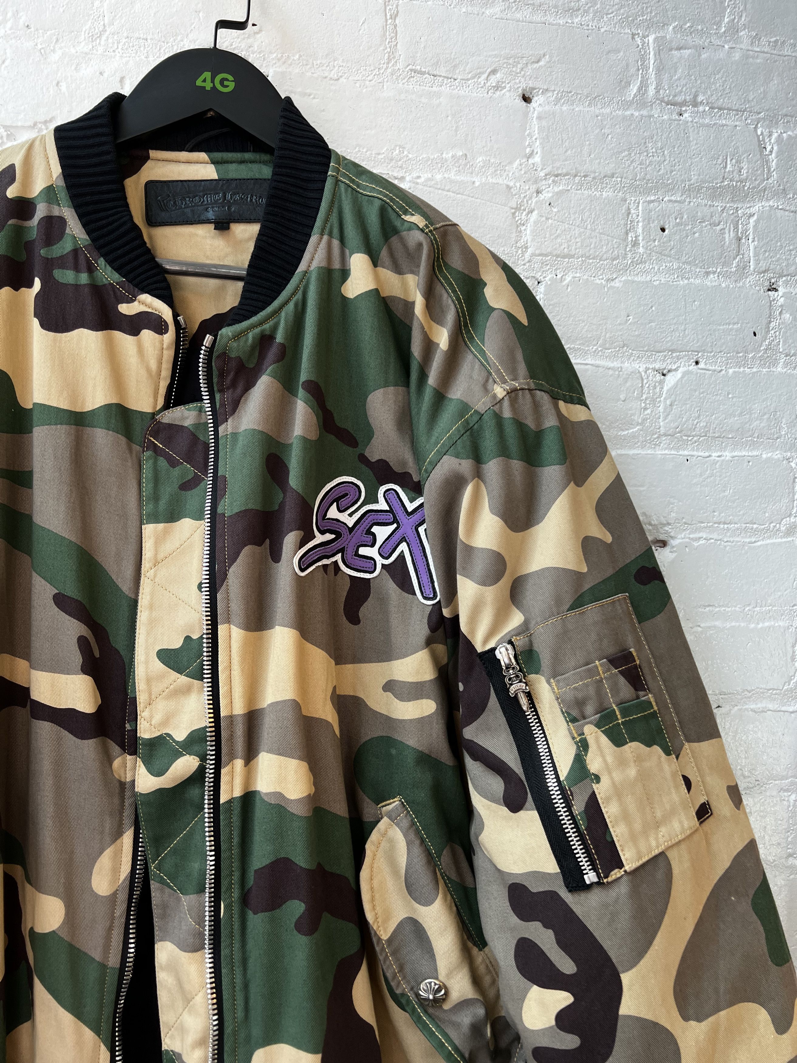 Chrome Hearts Chrome Hearts SEX Matty Boy Bomber 4G SELLER Size US XL / EU 56 / 4 - 6 Thumbnail