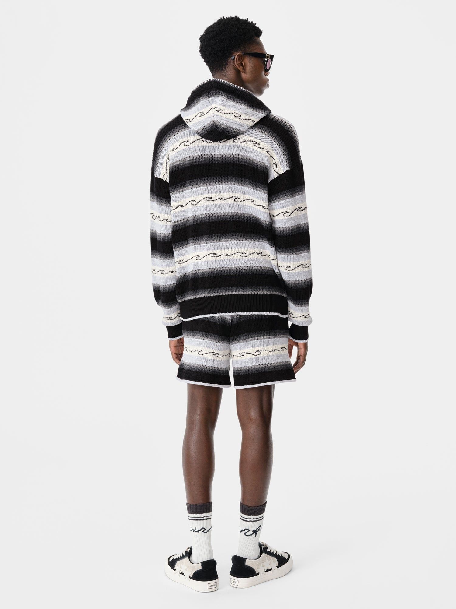 Amiri o1orln1025 Wave Baja Stripe Shorts in Multicolor Size US 30 / EU 46 - 6 Thumbnail