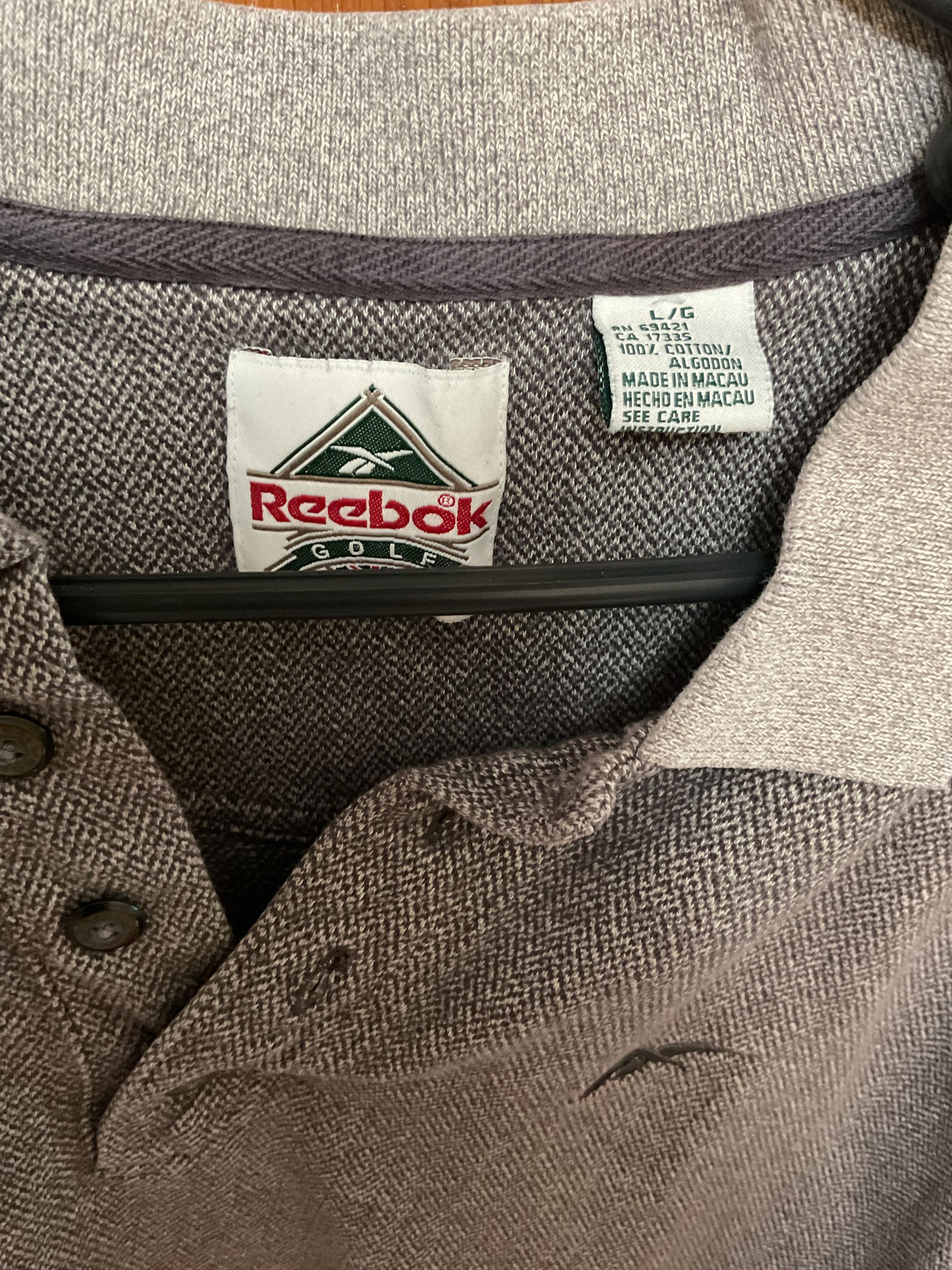 Reebok × Vintage Vintage Reebok Polo Size US L / EU 52-54 / 3 - 2 Thumbnail