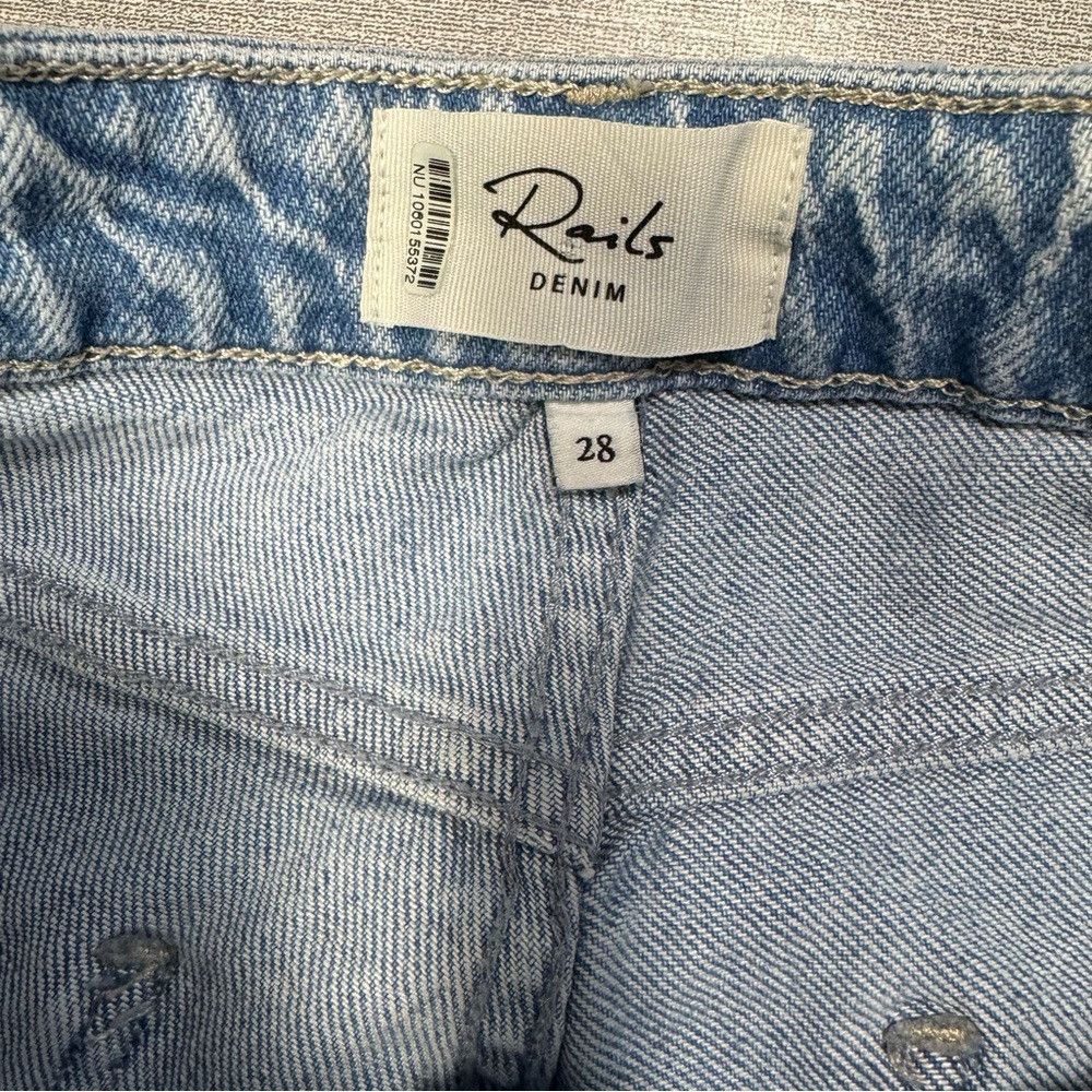 Rails Rails Sunset Crop High Rise Flare Jeans In Snowbird Size 28 Size 28" / US 6 / IT 42 - 6 Thumbnail