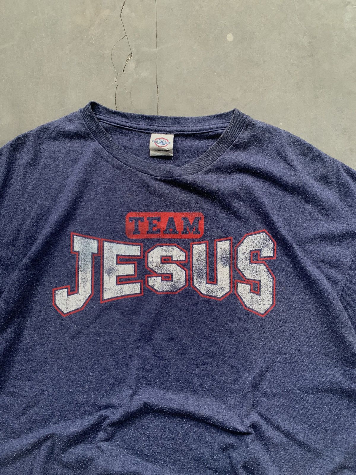 Vintage 90s Team Jesus By Delta Pro Weight Size US XL / EU 56 / 4 - 2 Thumbnail