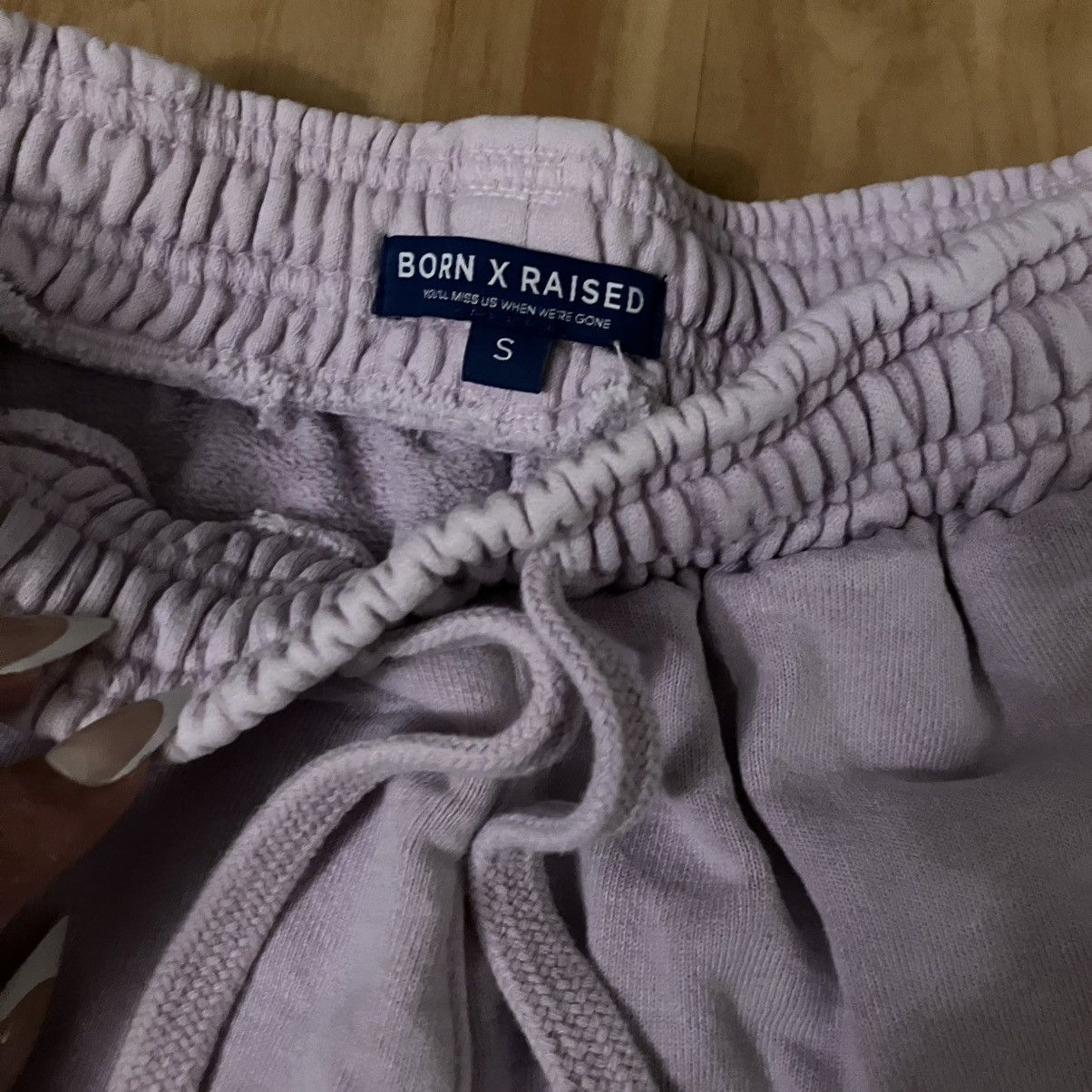 Born X Raised Born x Raised Lavender Tonal Sweatpants Size US 30 / EU 46 - 3 Thumbnail