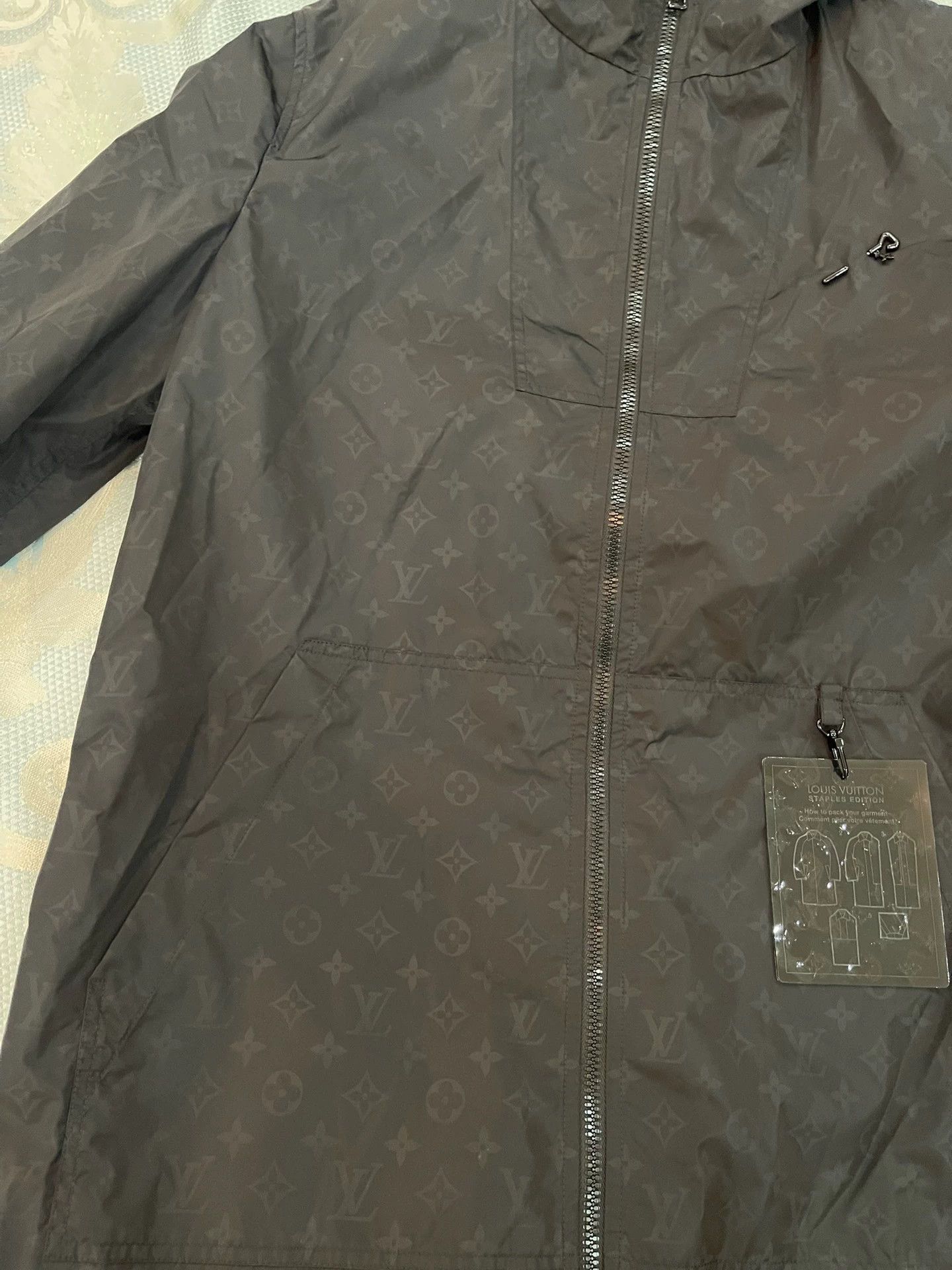 Louis Vuitton LV Full Logo Monogram Pin Jacket 46 (Fits 50) New Size US S / EU 44-46 / 1 - 3 Thumbnail