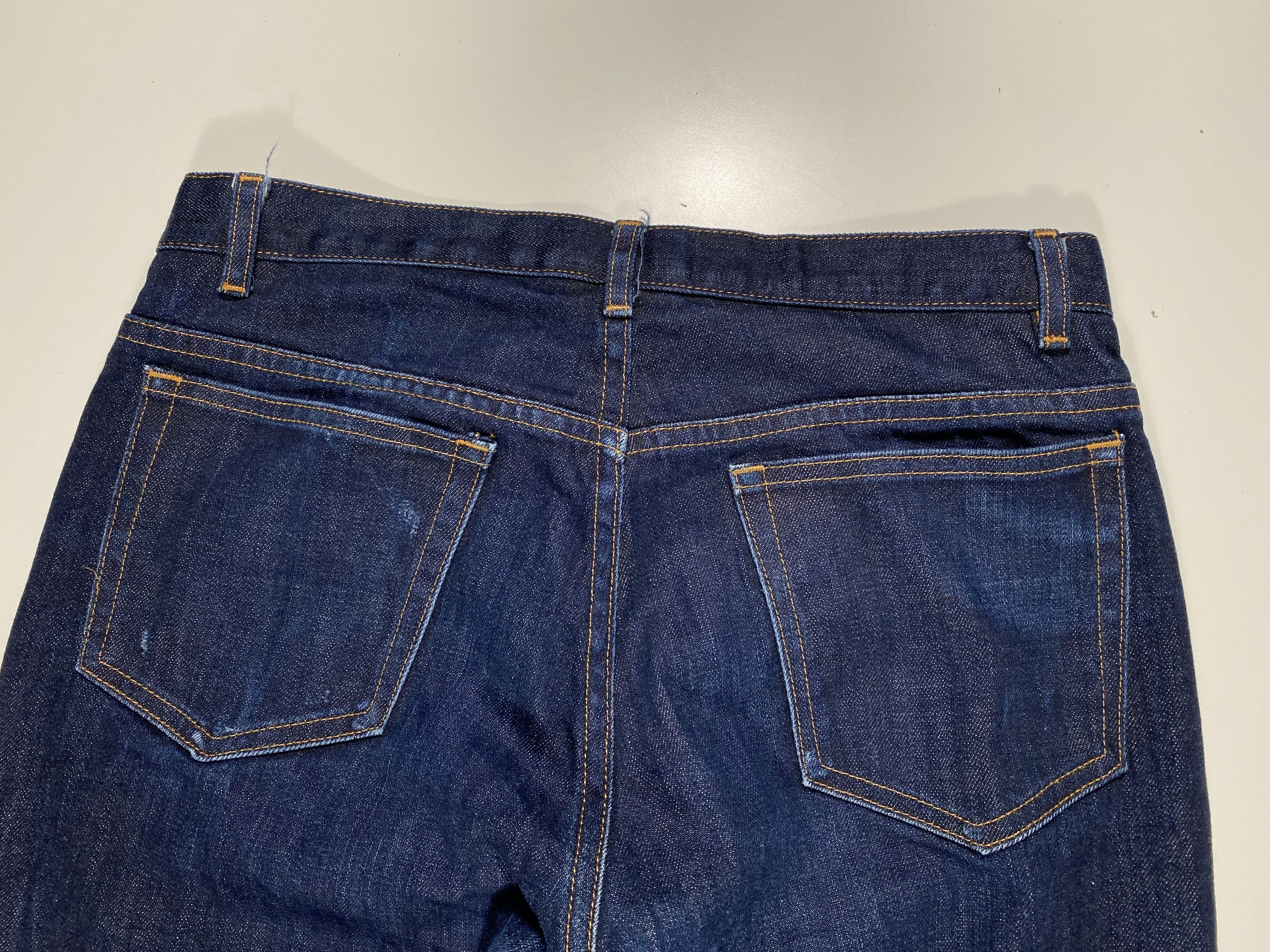 A.P.C. A.P.C. New Cure H Dark Wash Slim Fit Jeans 29x27 Size US 29 - 7 Thumbnail