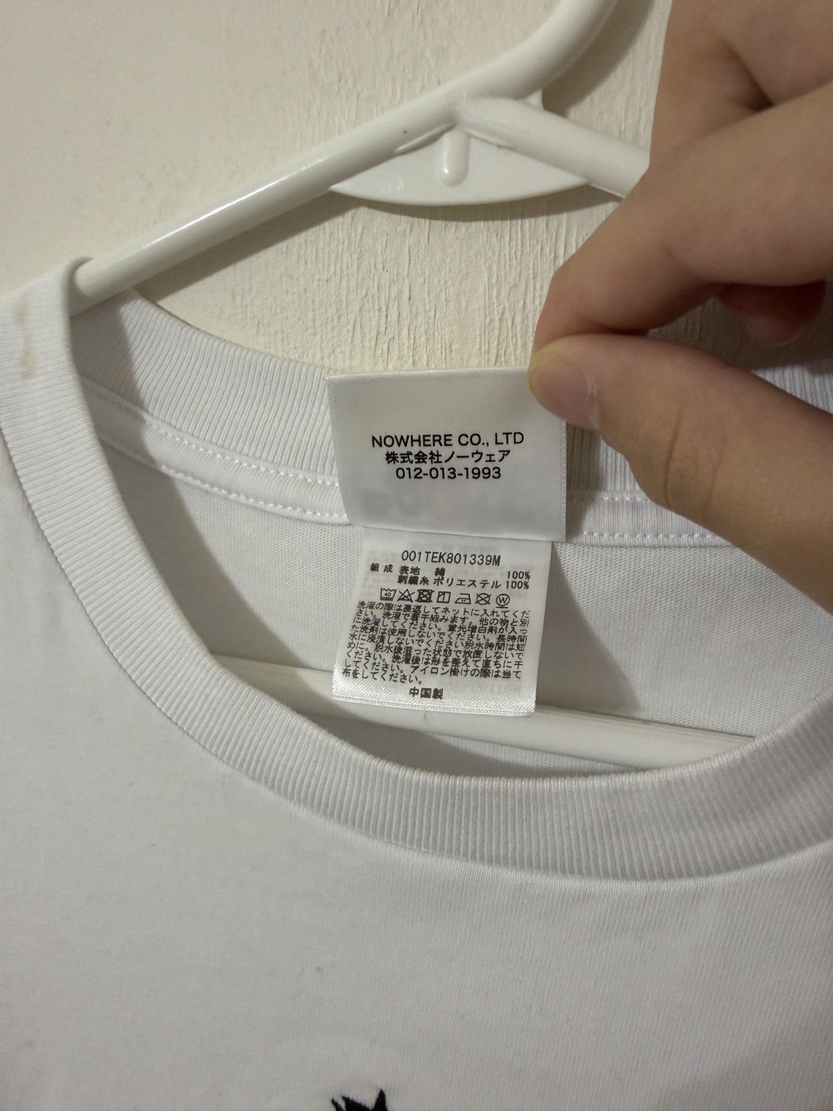 Bape Bape Embroidered Tee Size US L / EU 52-54 / 3 - 4 Thumbnail