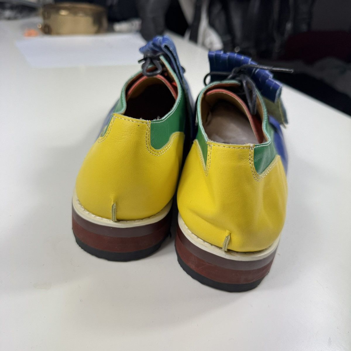 J.M. Weston RARE JM Weston Custom Made Multicolor Golf Derby Boots Shoes Size US 11 / EU 44 - 12 Thumbnail