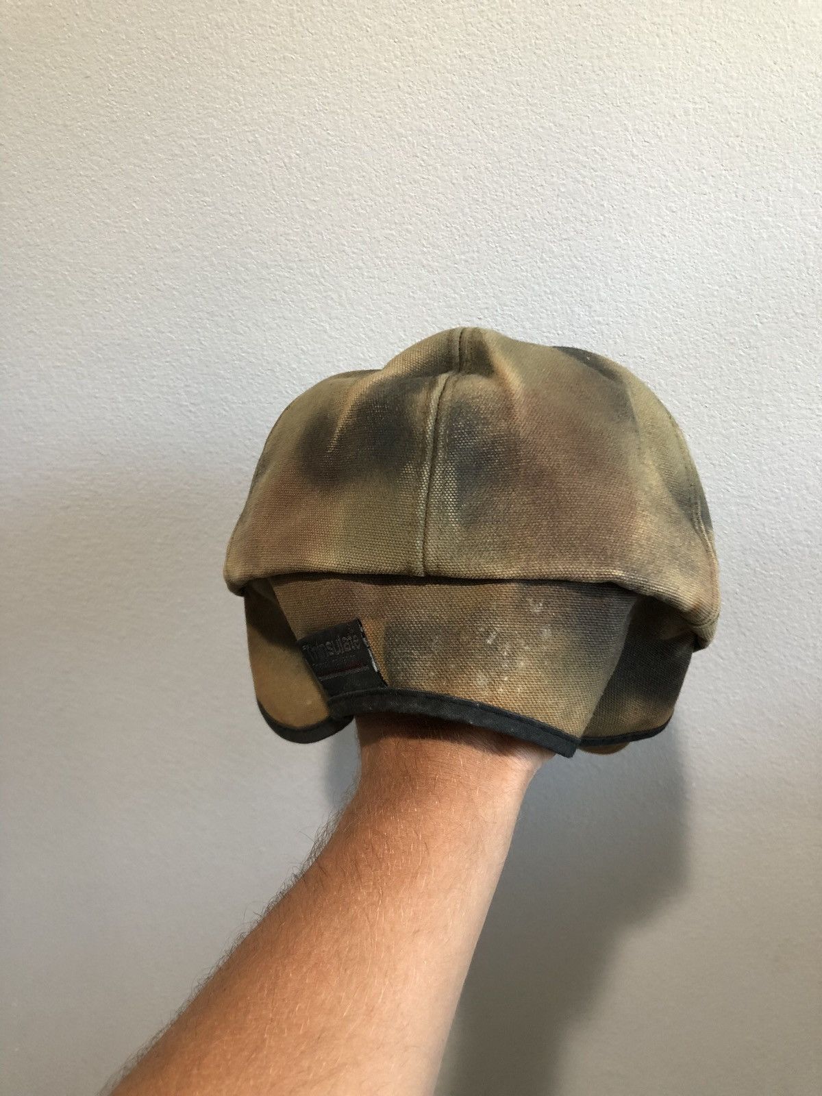 Vintage Vintage Thinsulate Homemade Camo Hunter’s Cap Size ONE SIZE - 3 Thumbnail