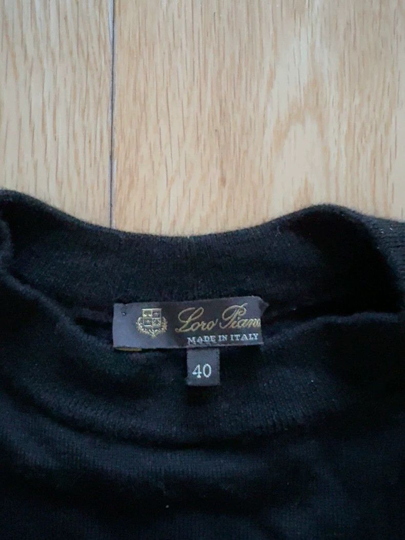 Loro Piana LORO PIANA Thin base cashmere sweater, eight-length sleeve Size M / US 6-8 / IT 42-44 - 6 Thumbnail