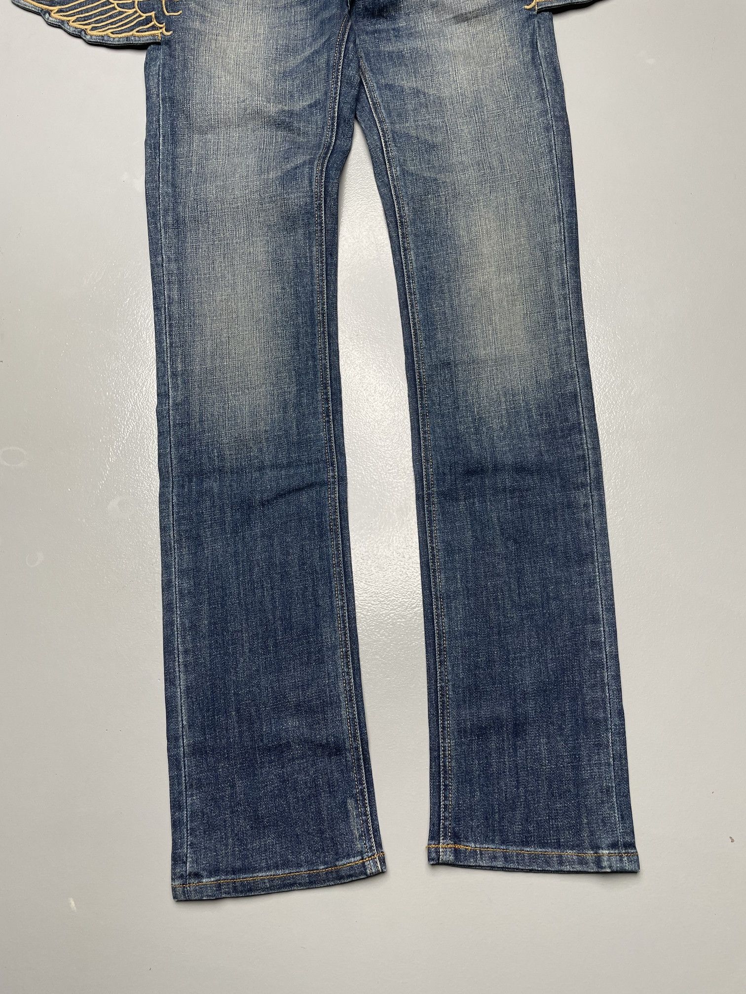 Adidas × Jeremy Scott adidas X Jeremy Scott A/W 2011 Wings Cupie JS winged jeans Size 29" - 7 Thumbnail